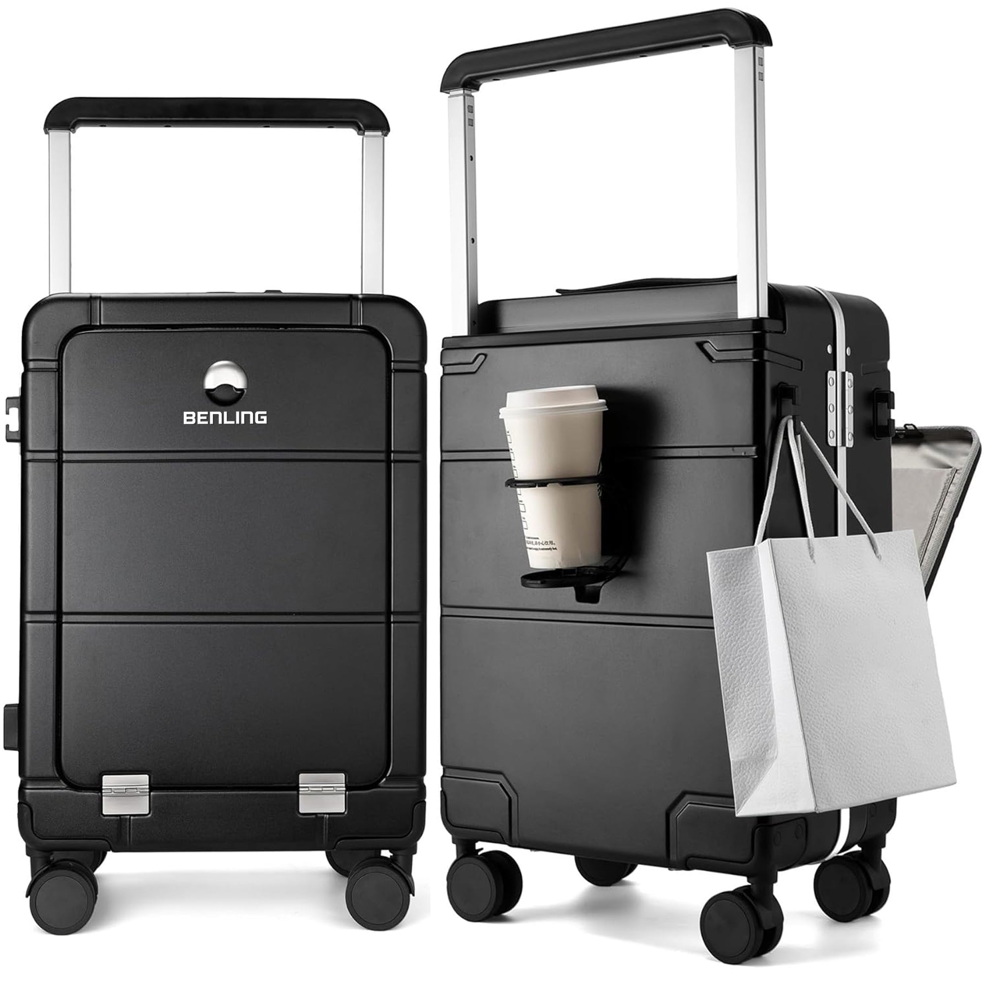 Benling Explorer Series 20-Inch Trolley Bag – USB Charging, TSA Lock, & Smart Design Benling