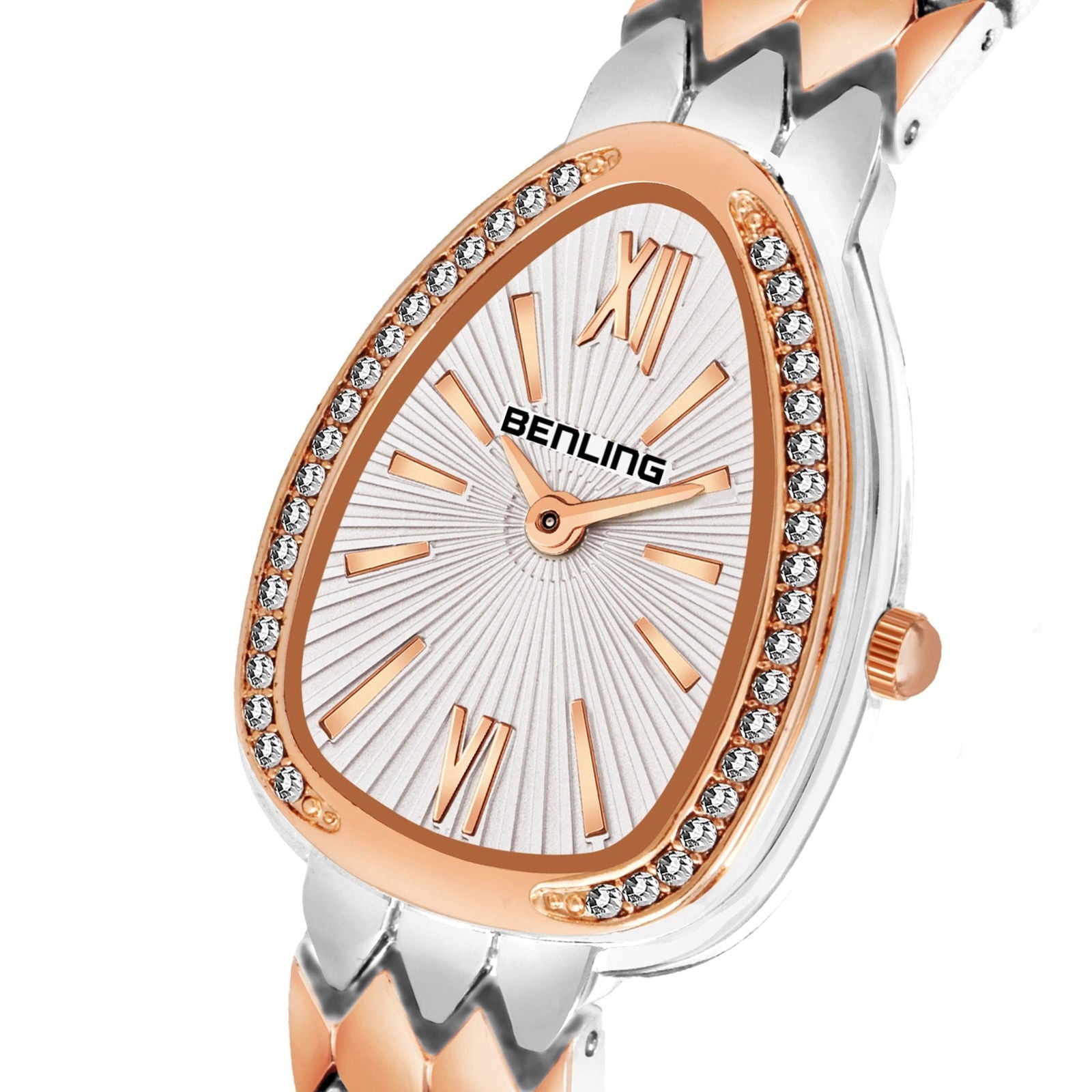 BENLING BL-1032 Allurer Analog Watch with Ion Plating for Women