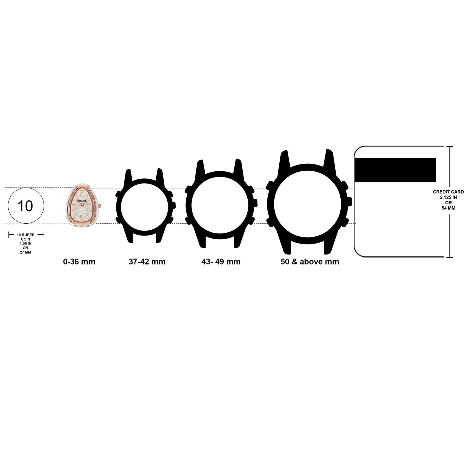 BENLING BL-1032 Allurer Analog Watch with Ion Plating for Women