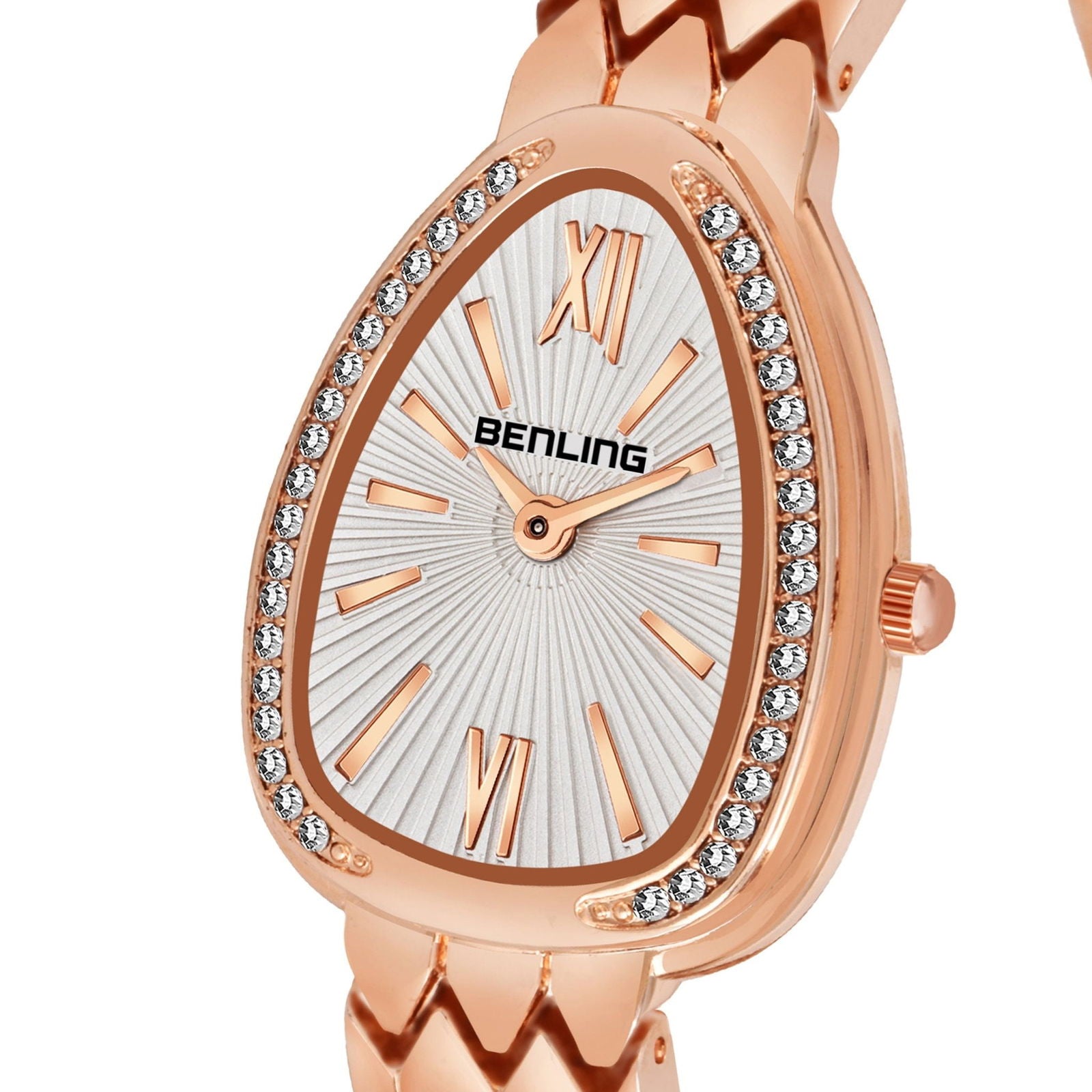 BENLING BL-1032 Allurer Analog Watch with Ion Plating for Women