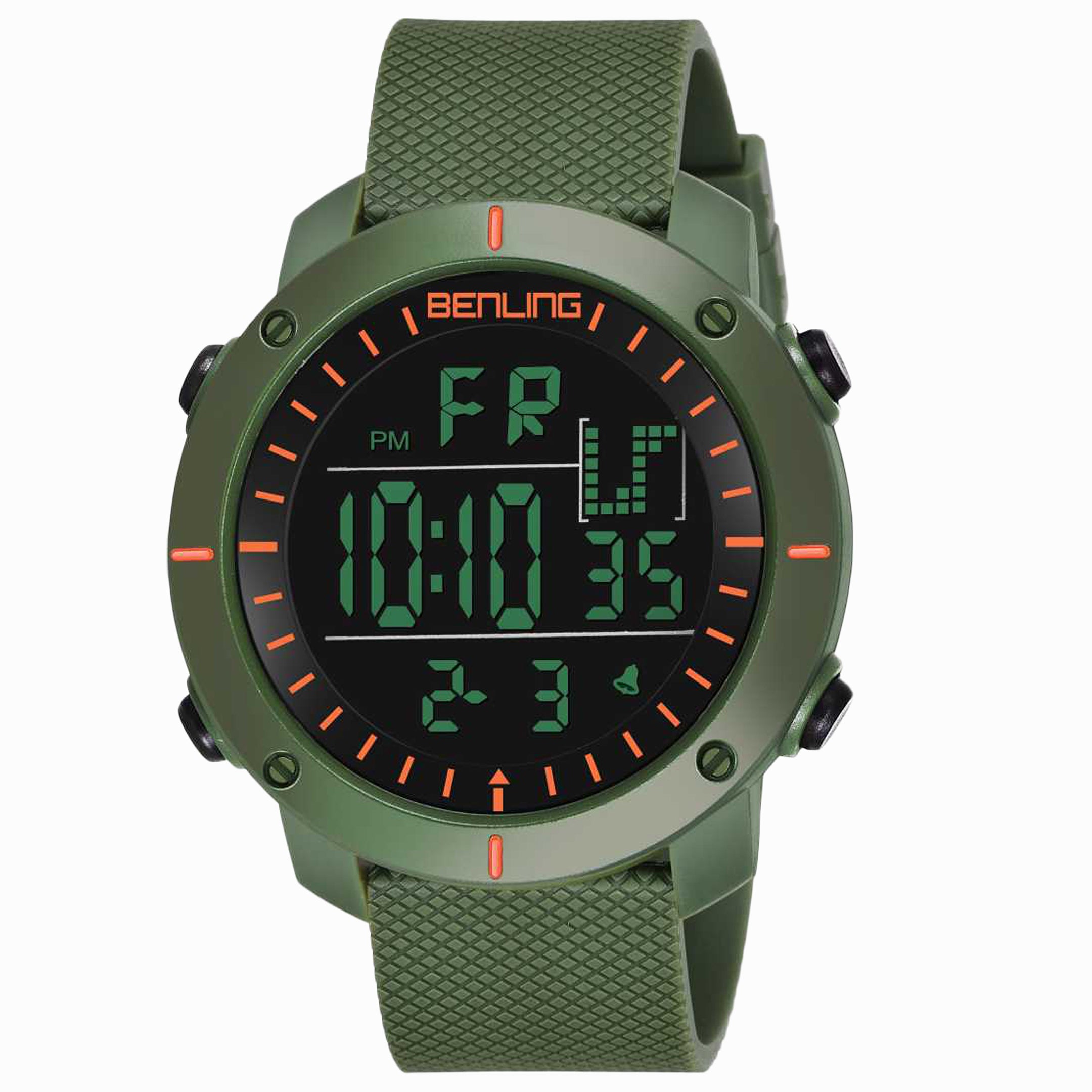Benling Defender Digital Watch for Men - Multifunctional Watch Benling