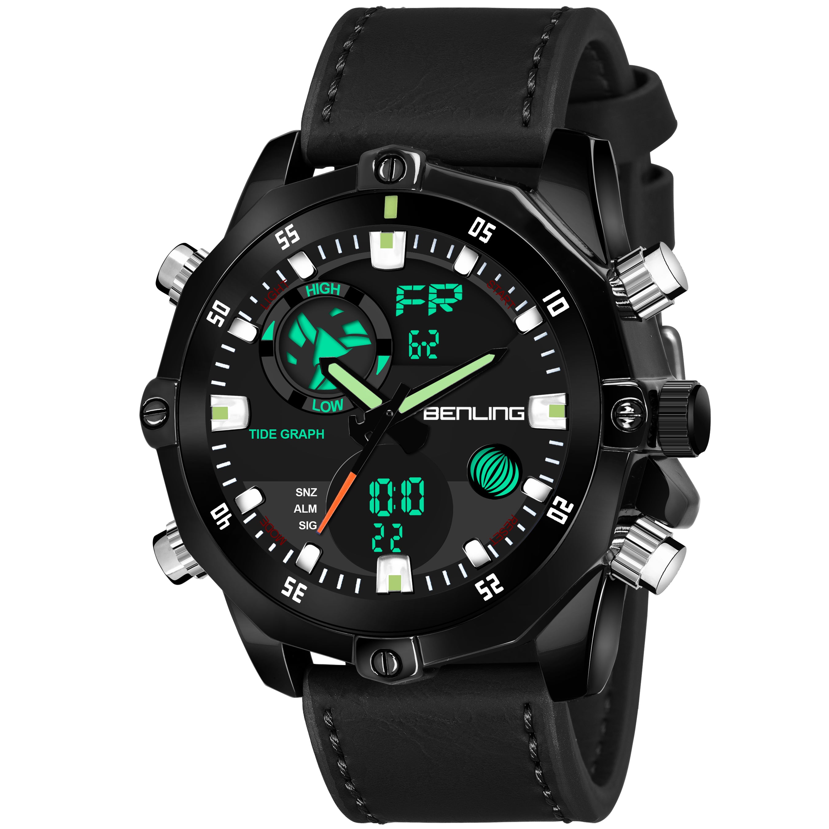 Benling Speedster Ana Digital Watch – BENLING BL-1021 My Store
