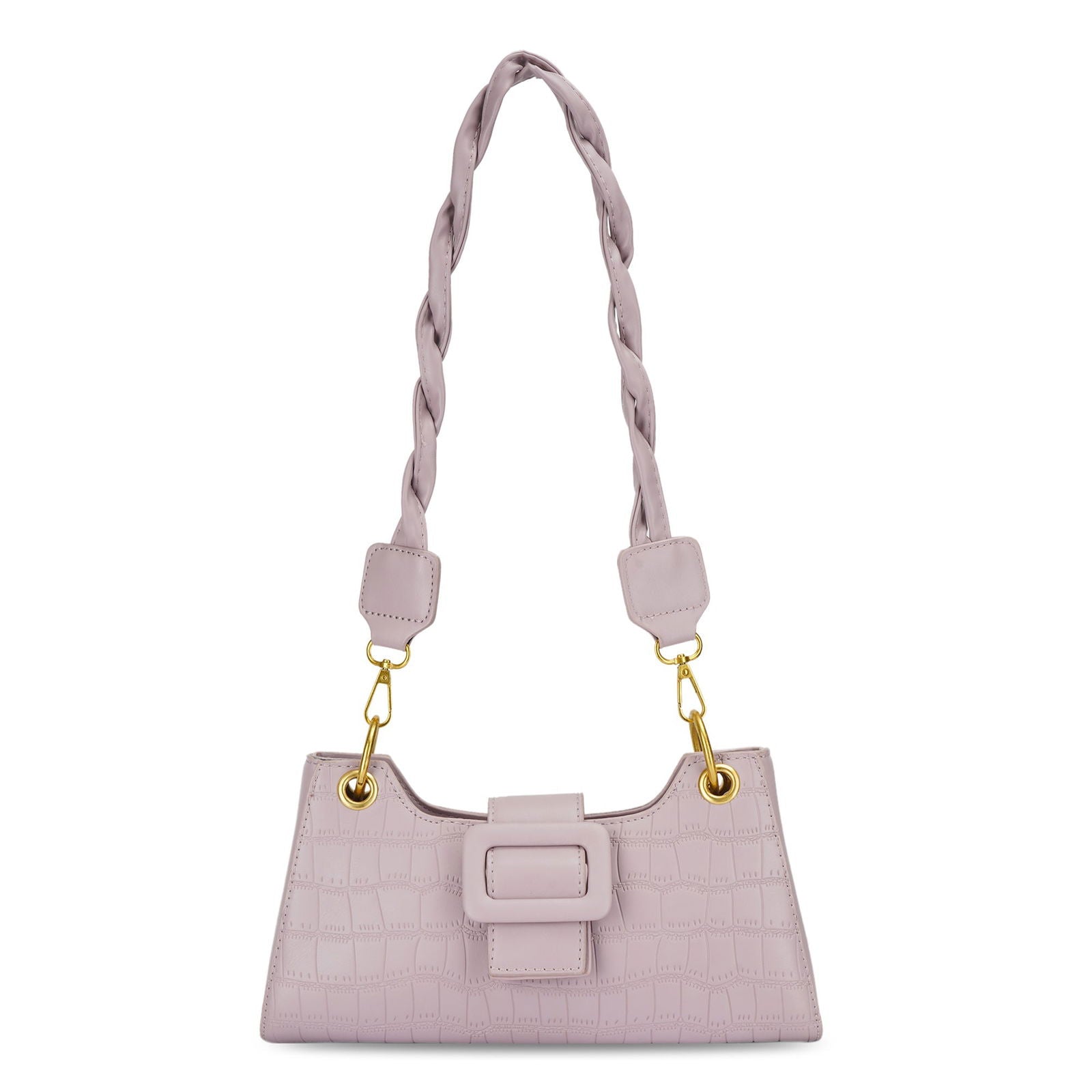 Croc Embossed Crossbody Bag for Women - Benling