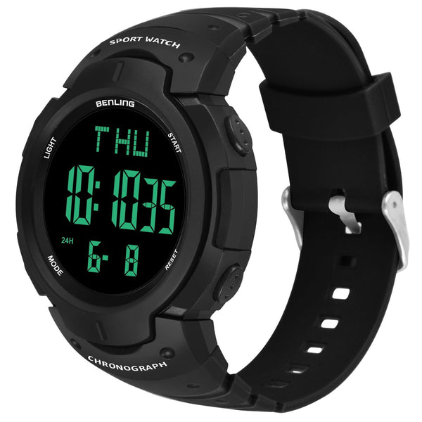 Multifunctional Digital Watches for Men | Waterproof | Calendar | Day Date Function | 6050