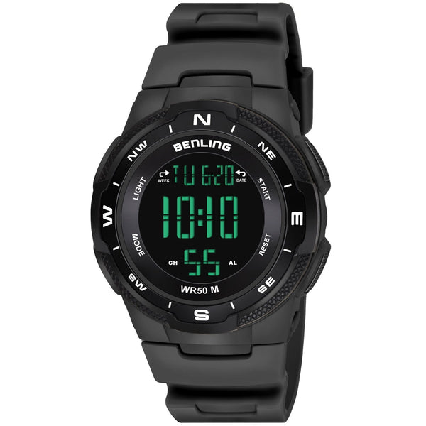 Rugged Digital Watch with Stopwatch Calendar Alarm | Sports- Formal Casual Wear | Rugged Digital Watch | 6052