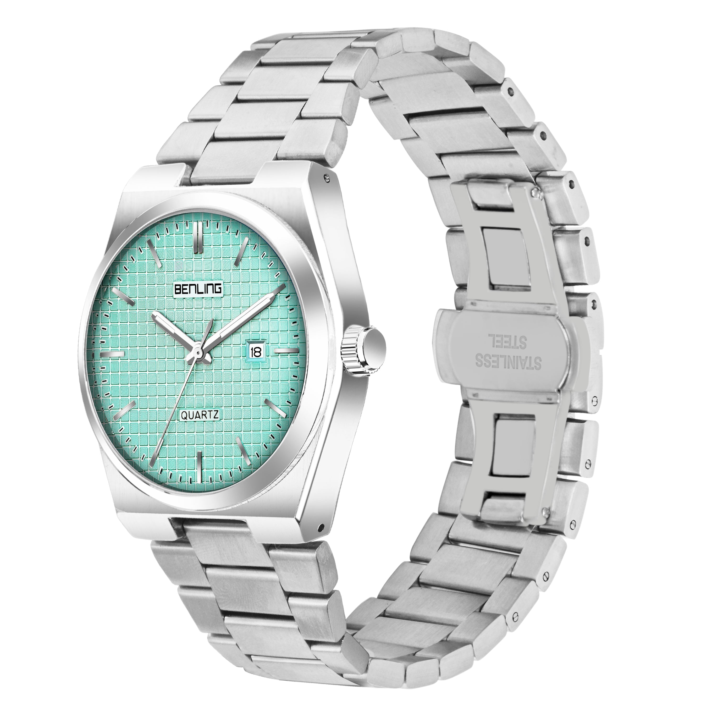 Benling Metroline | Quartz Collection | Brushed Steel Edition