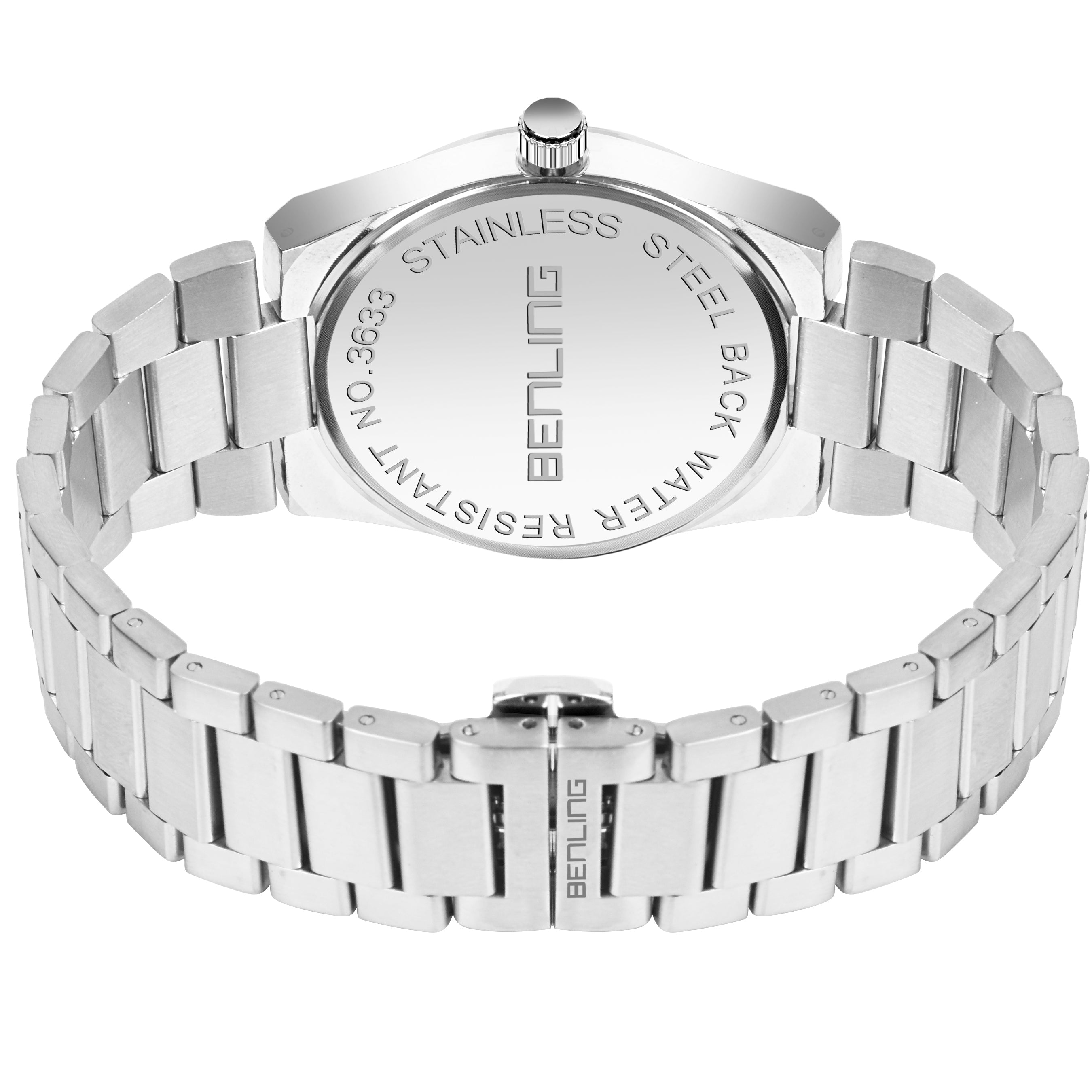 Benling Metroline | Quartz Collection | Brushed Steel Edition