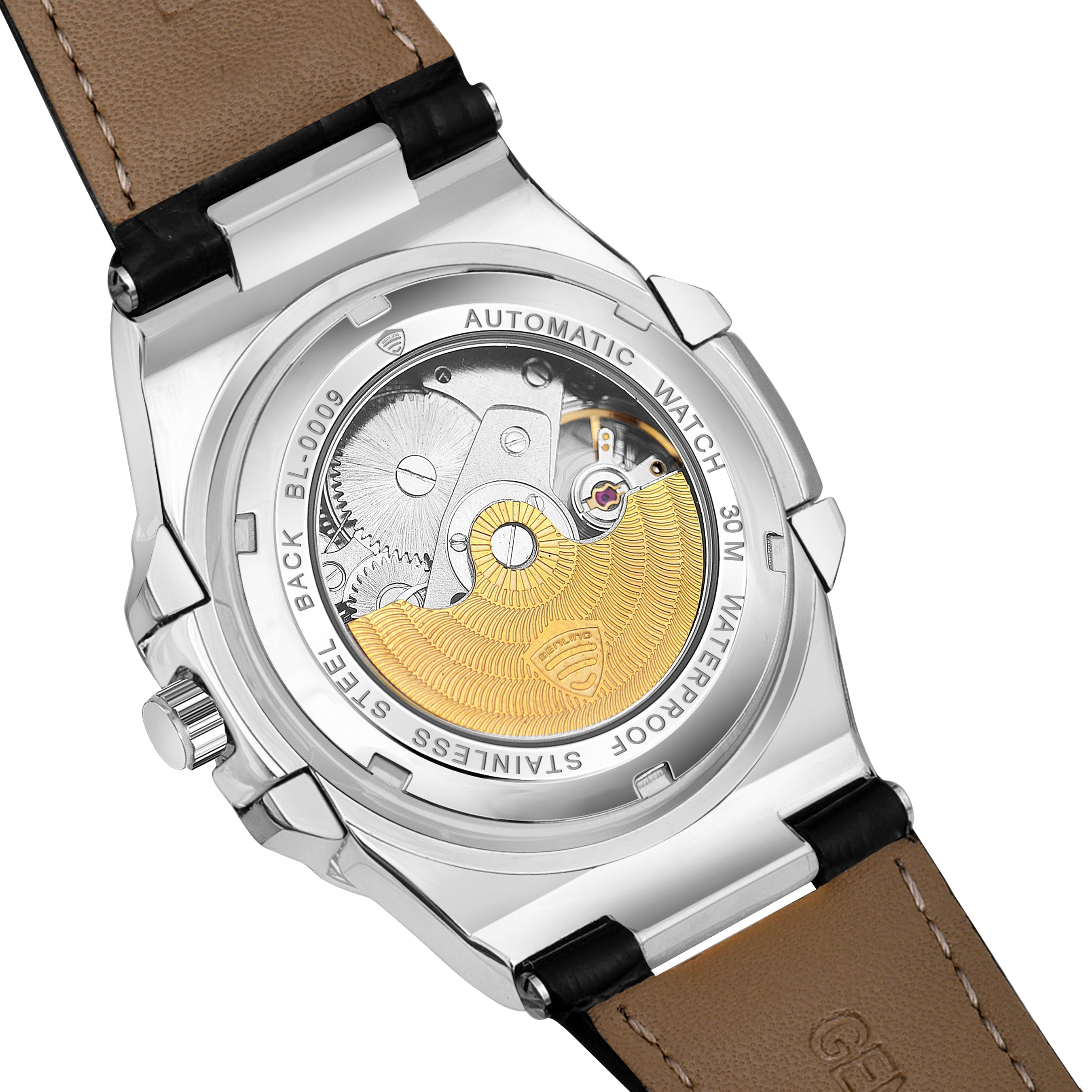 Benling Regalia Series – Open Heart Dial with Moonphase