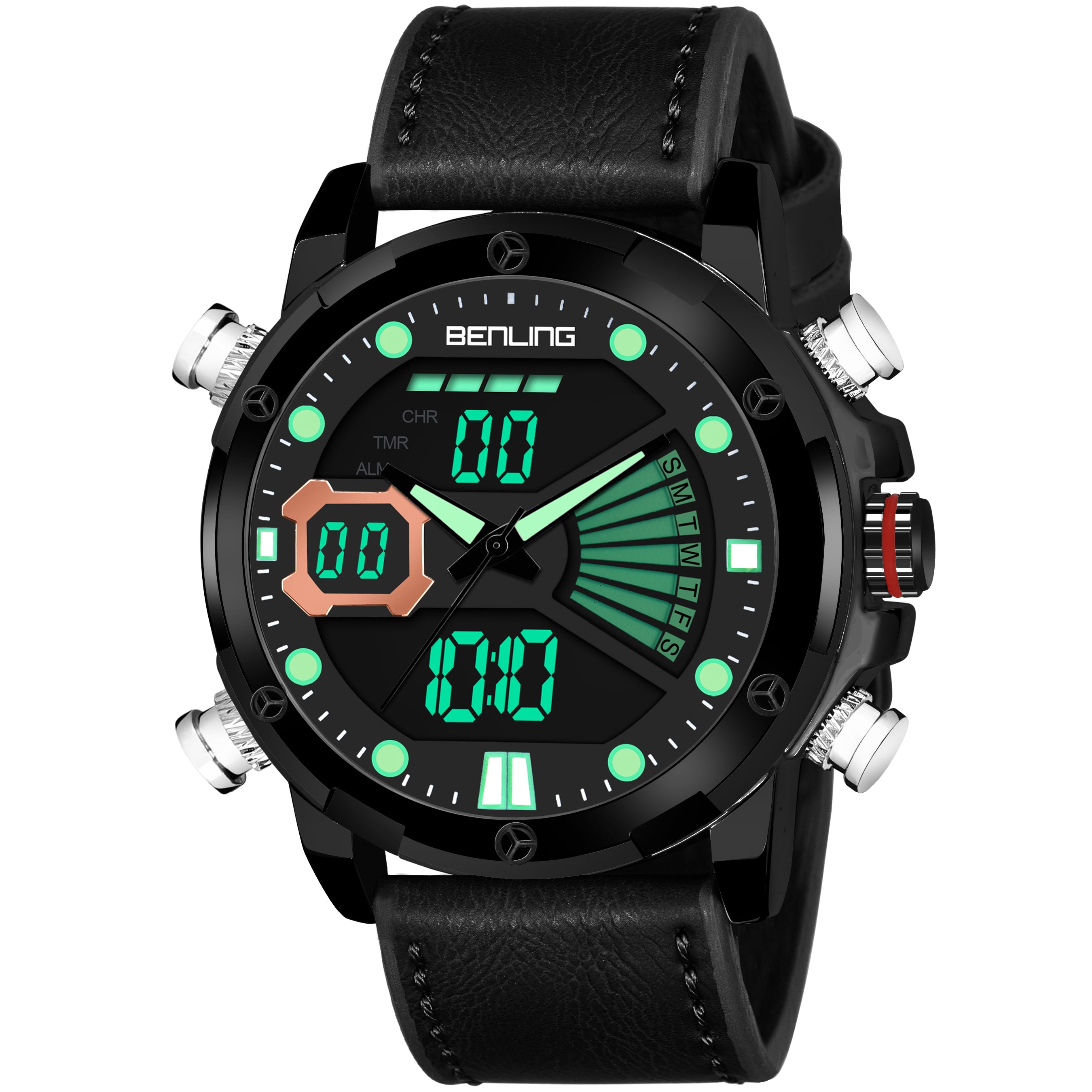 Benling Speedster Ana Digital Watch