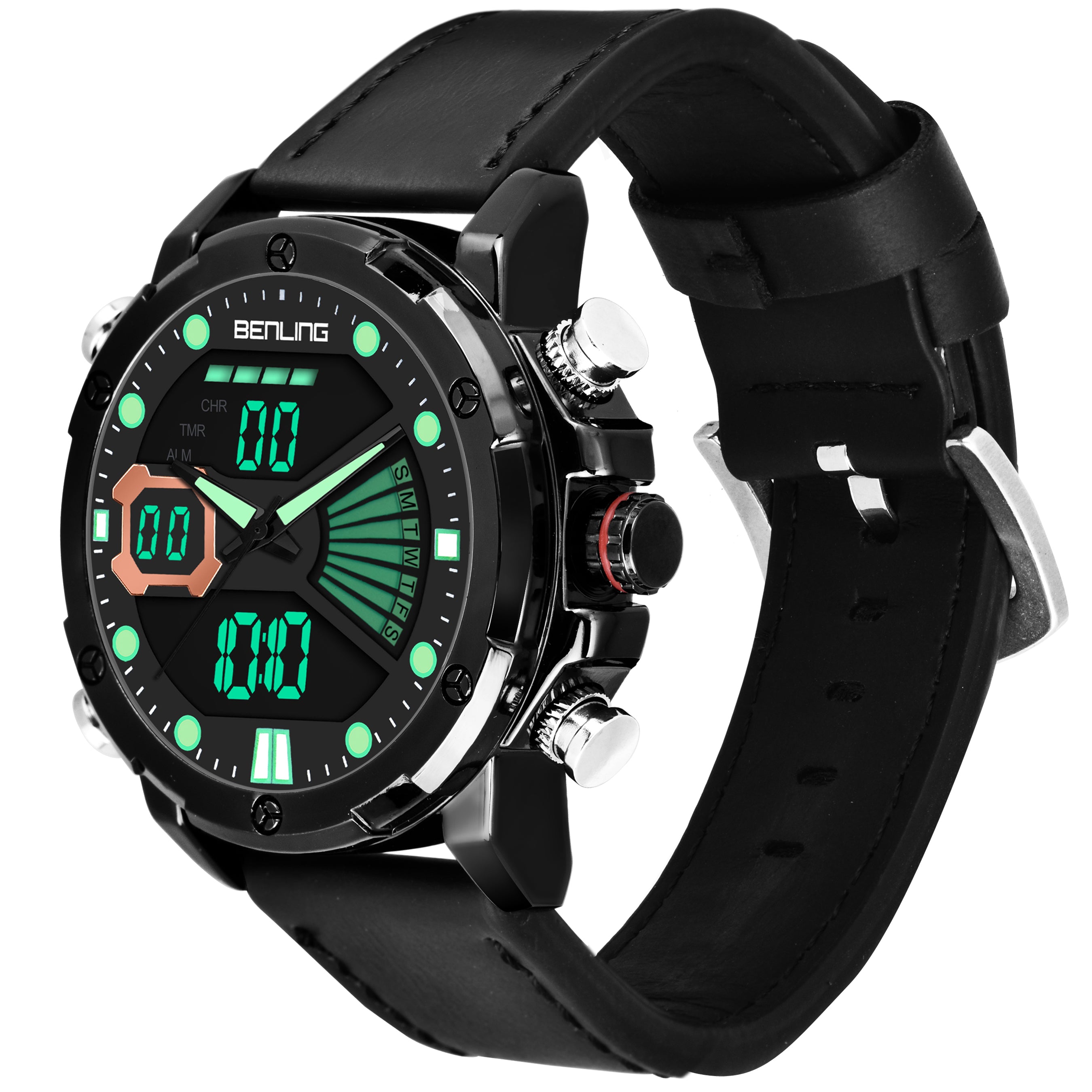 Benling Speedster Ana Digital Watch
