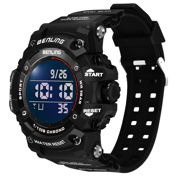 Multifunctional Digital Watch with Stopwatch | Calender | Alarm | Sports – Formal Casual Wear- 6063