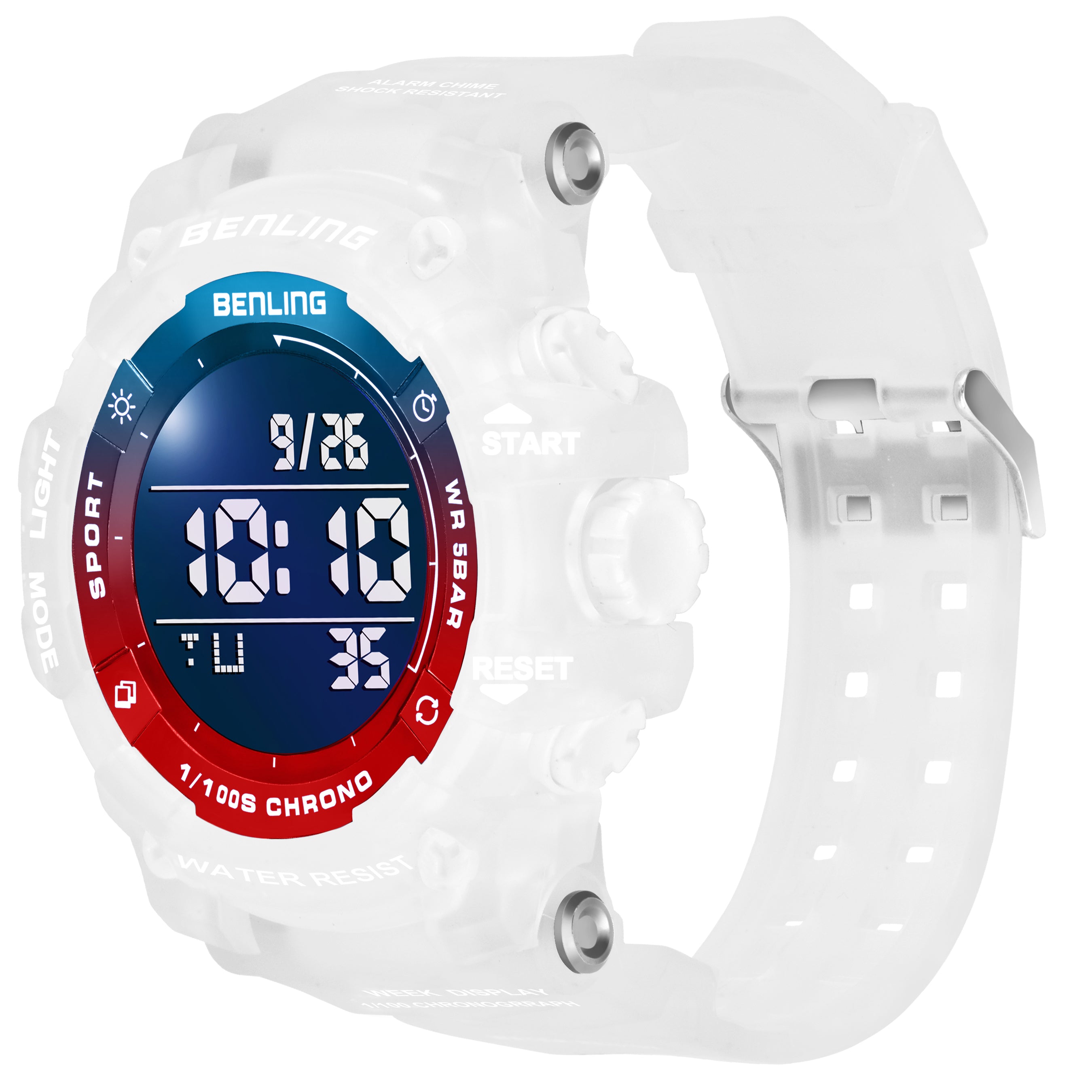 Multifunctional Digital Watch with Stopwatch | Calender | Alarm | Sports – Formal Casual Wear- 6063