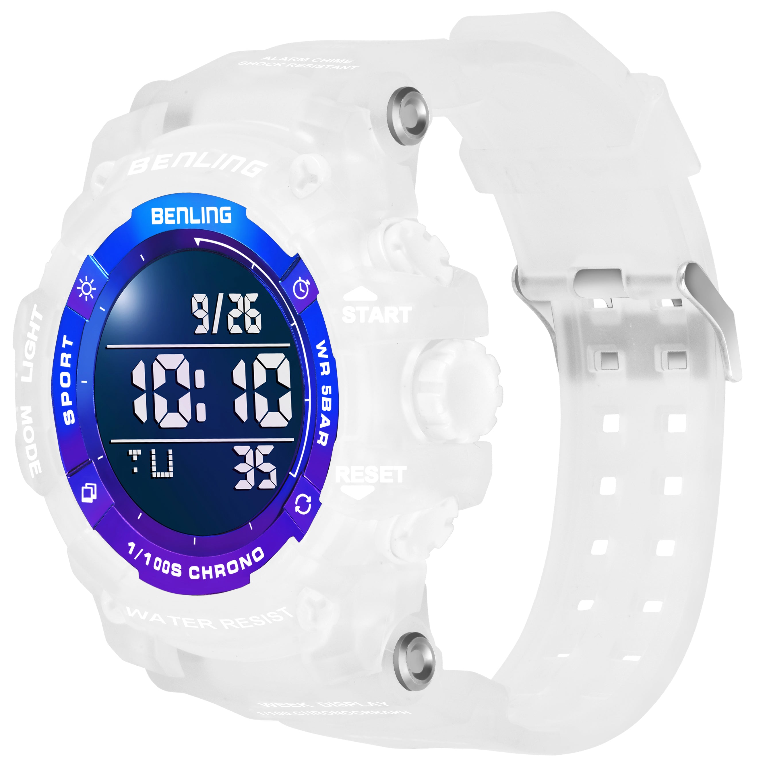 Multifunctional Digital Watch with Stopwatch | Calender | Alarm | Sports – Formal Casual Wear- 6063