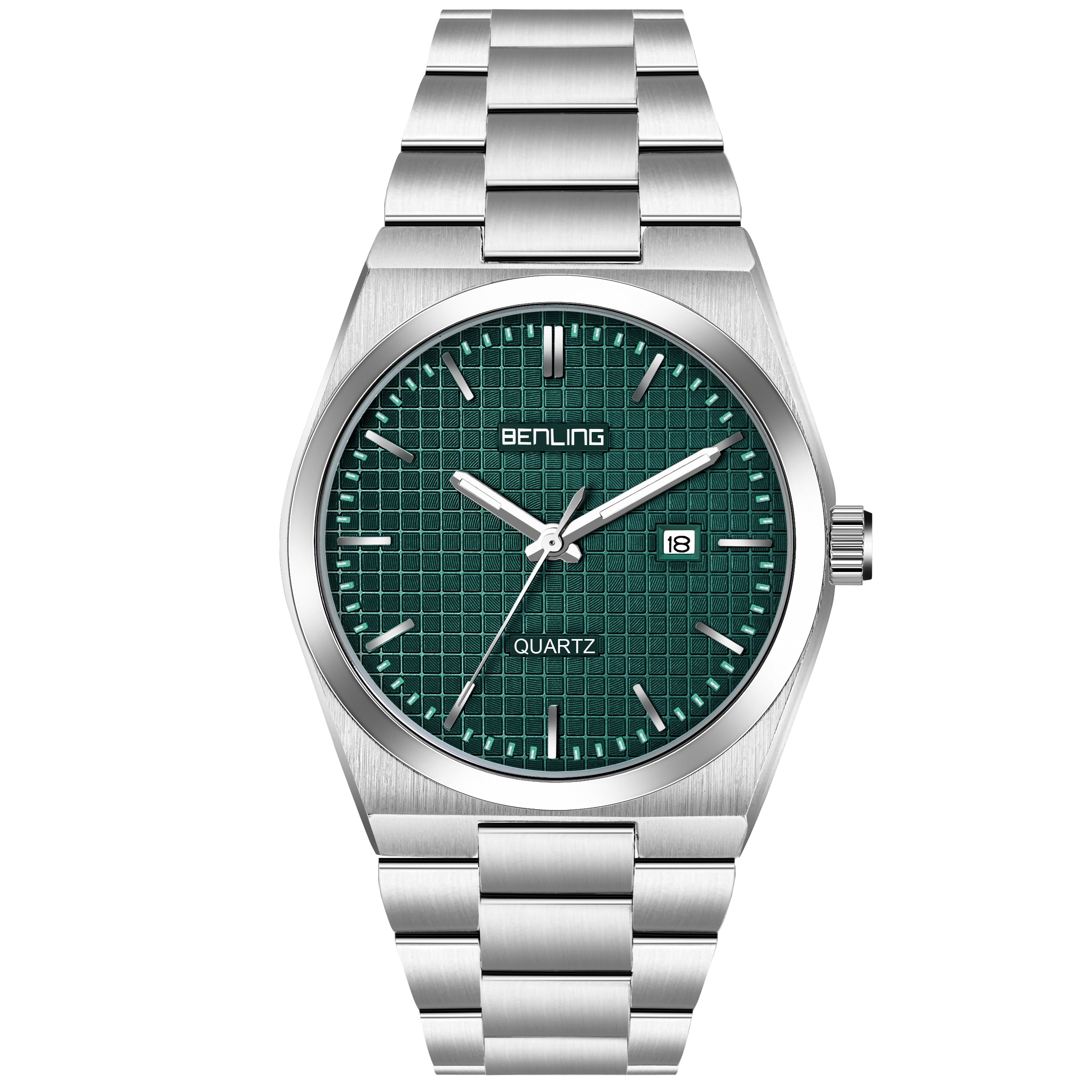 Benling Metroline | Quartz Collection | Brushed Steel Edition