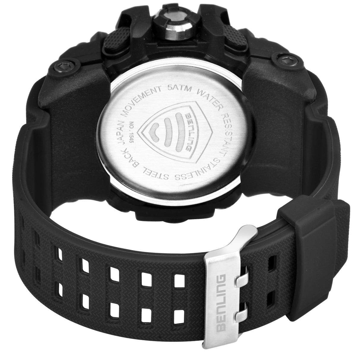 Benling EL Backlight Analog Digital Watch-SKBLANDG-6002 My Store