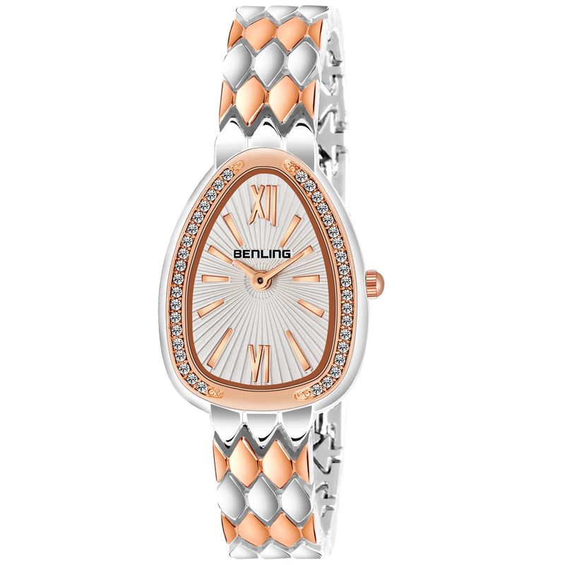 BENLING BL-1032 Allurer Analog Watch with Ion Plating for Women