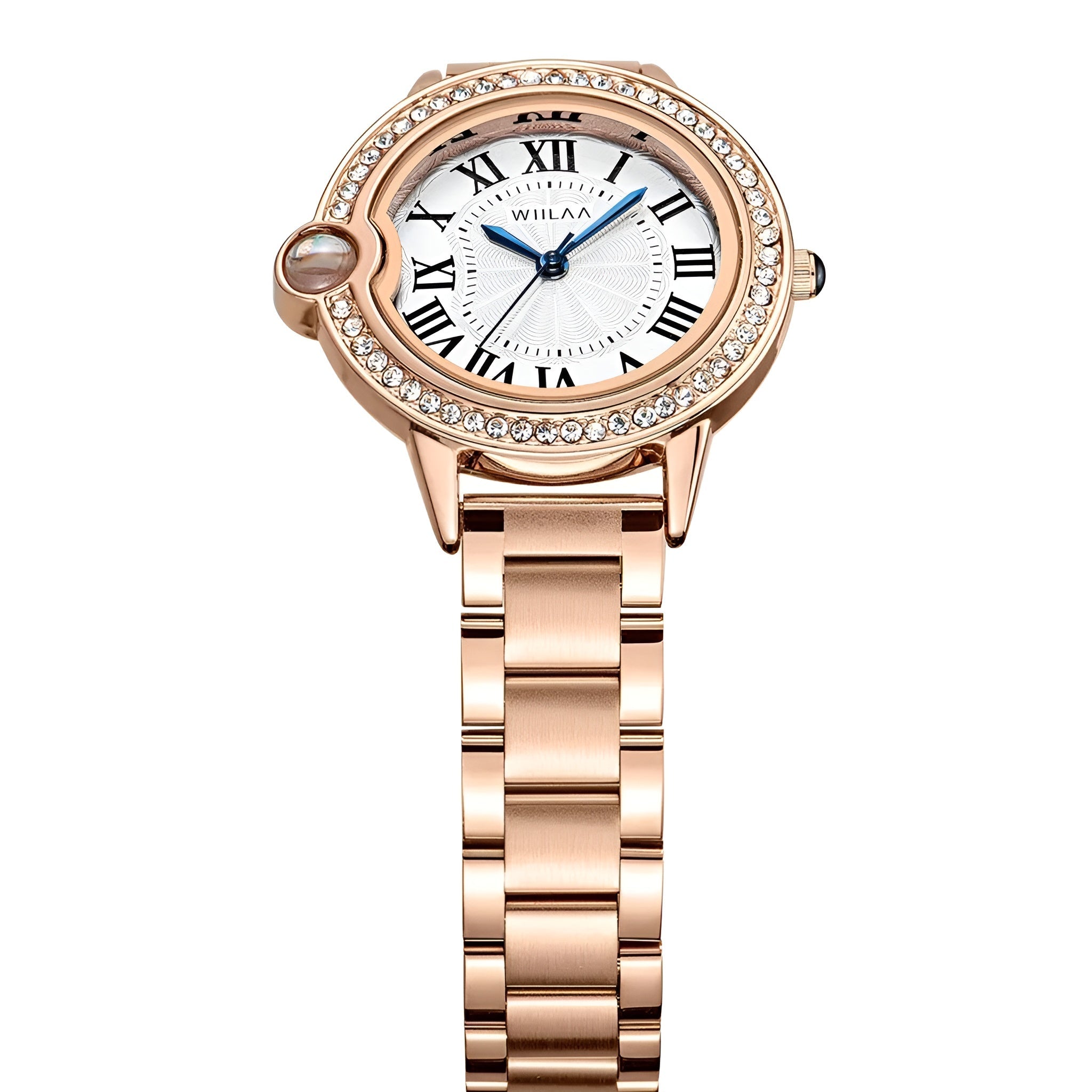 Benling Women’s Rose Gold Analog Wrist Watch | Metal Strap | Roman Number Dial | Stylish & Elegant