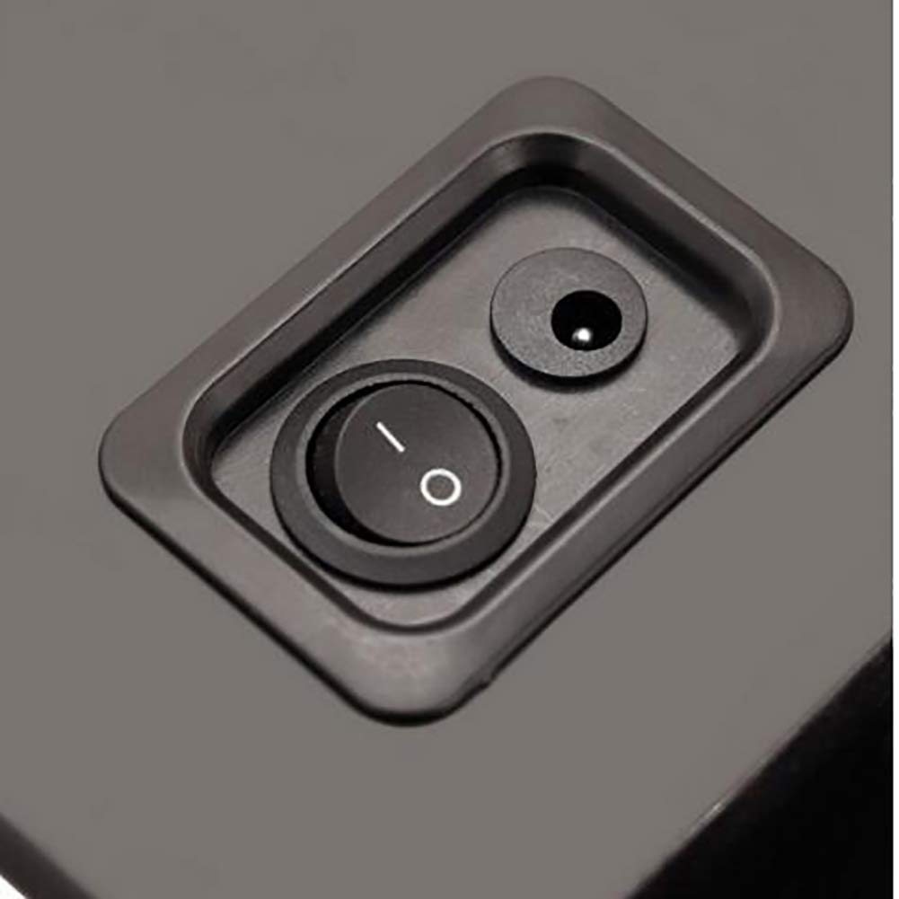 Benling Automatic Single Watch Winder with Quiet Motor, Black Leather, Men's and Women's