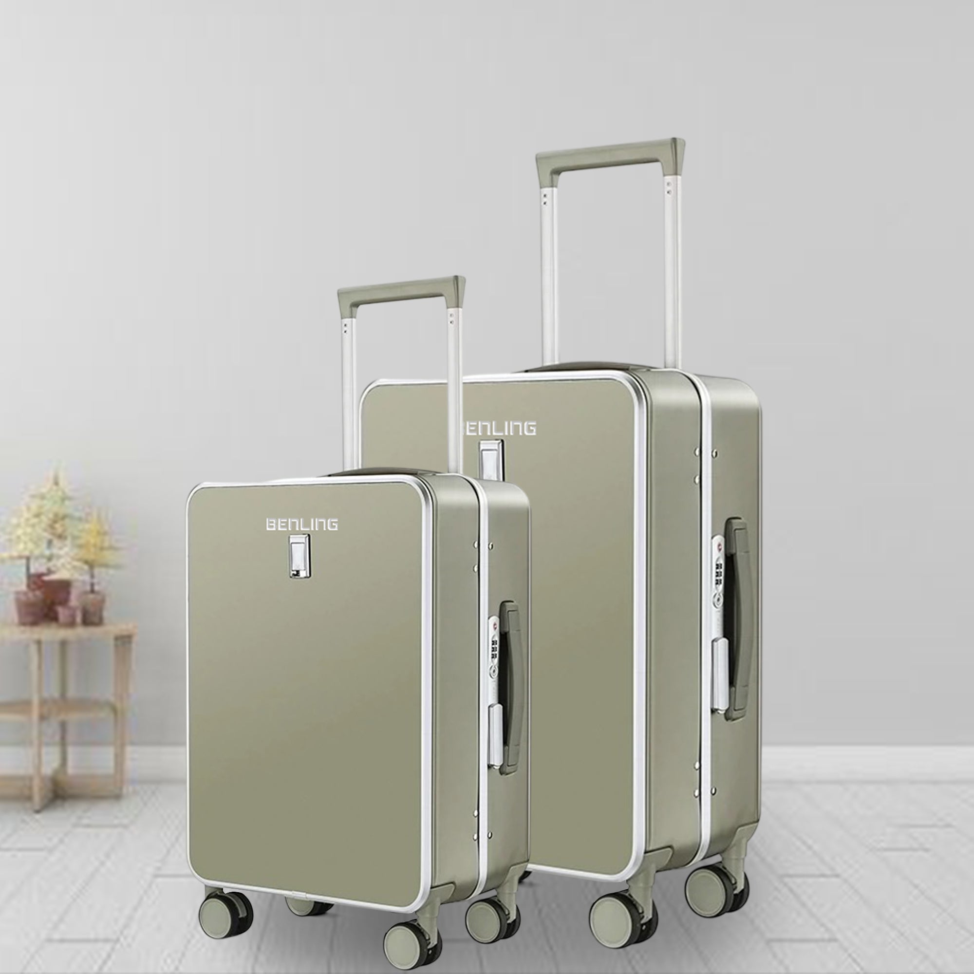 RBT-104 Benling Trailblazer Series – Set of 2 Luggage Bags