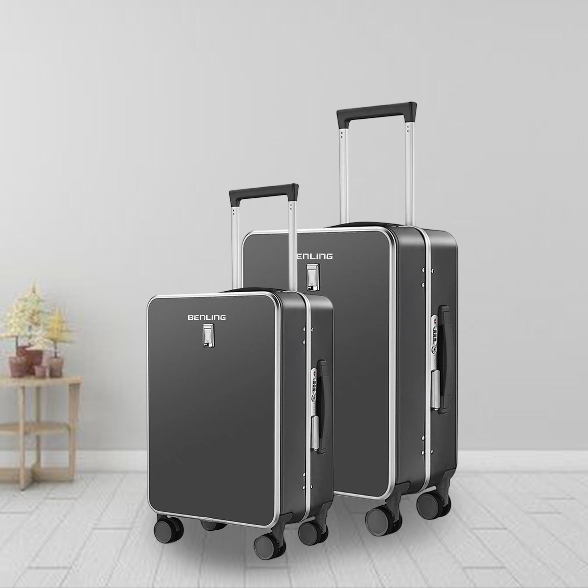 RBT-104 Benling Trailblazer Series – Set of 2 Luggage Bags