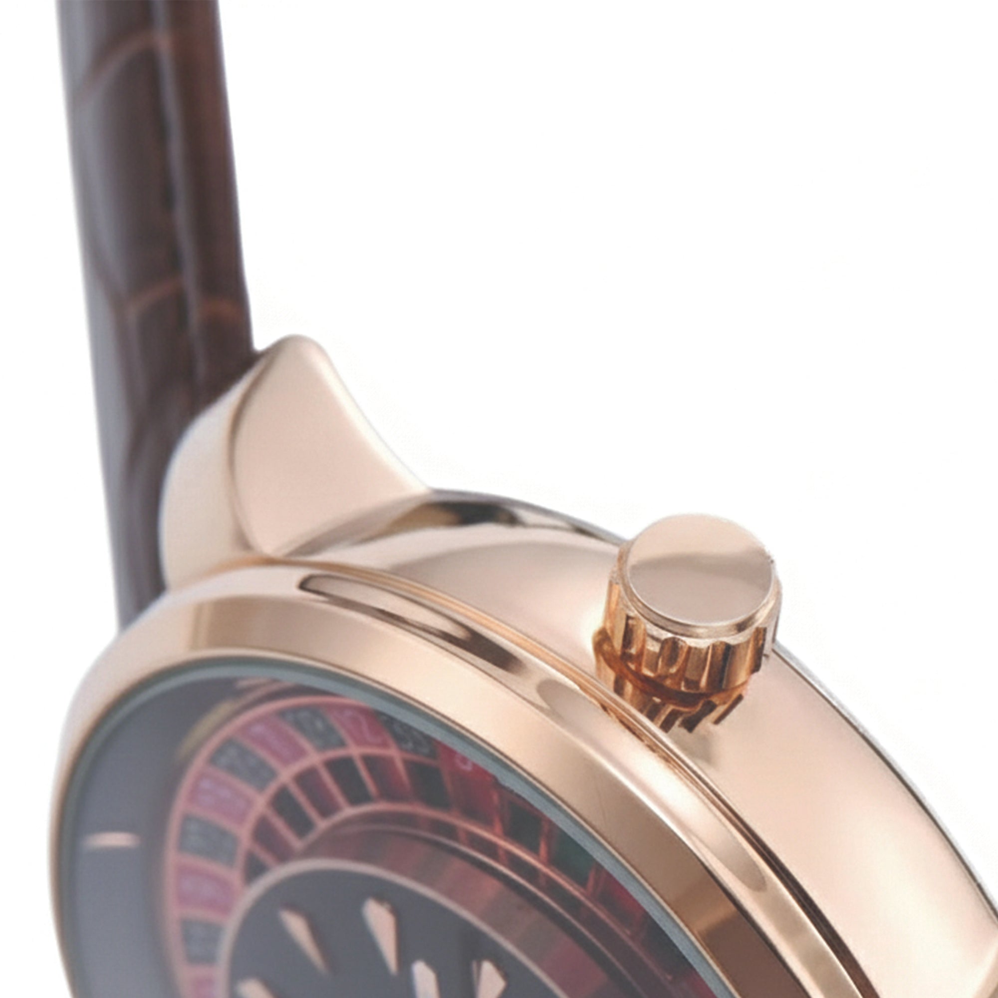 Benling Casino Series – Roulette Quartz Watch with Premium Casino Chips & Roulette Game Map