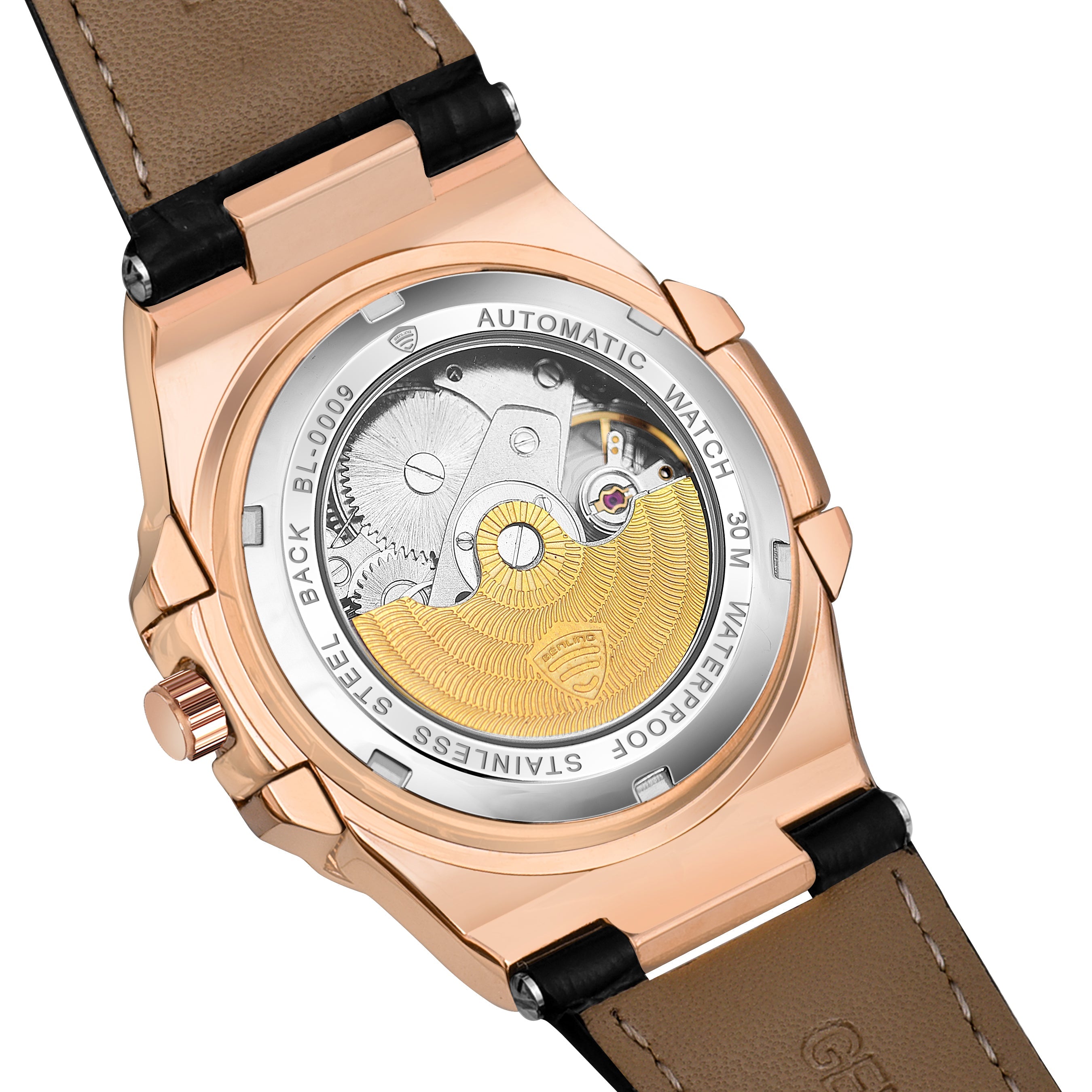 Benling Regalia Series – Open Heart Dial with Moonphase