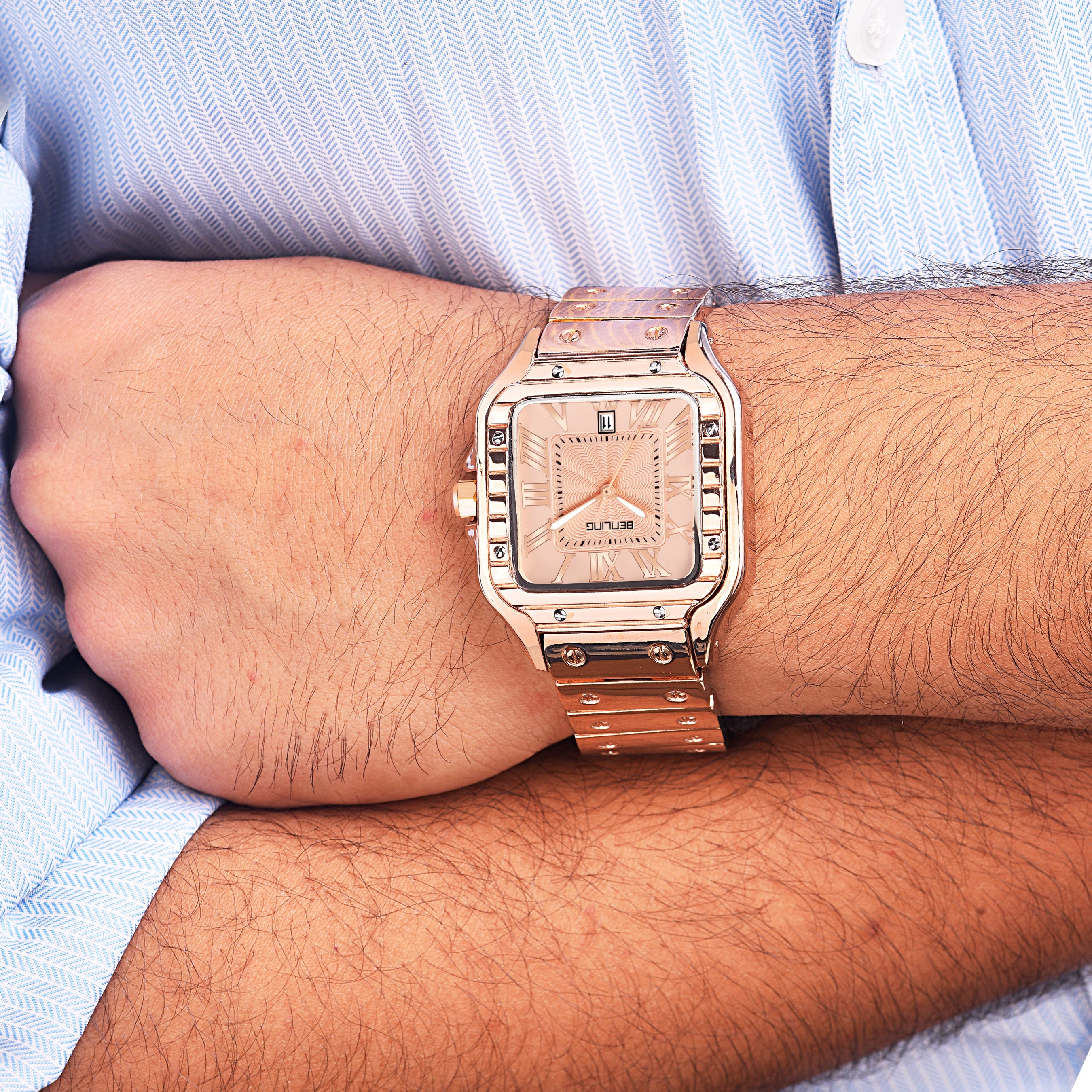 Benling Royale | Roman Numerals & Guilloché Dial