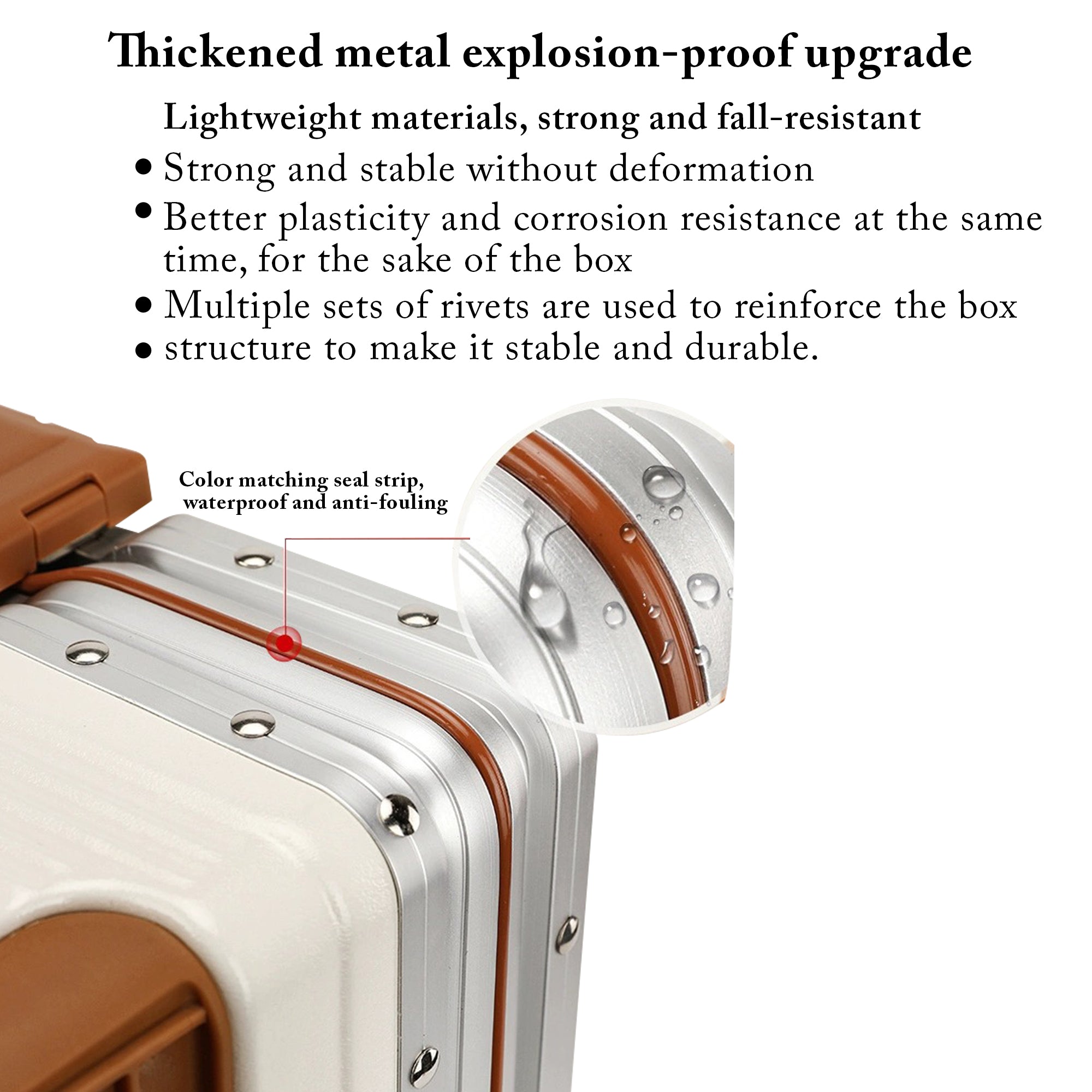 Benling Voyager Series Set of 2 Trolley Bags - 20 & 25 Inch Luggage with Vintage Design & TSA Lock