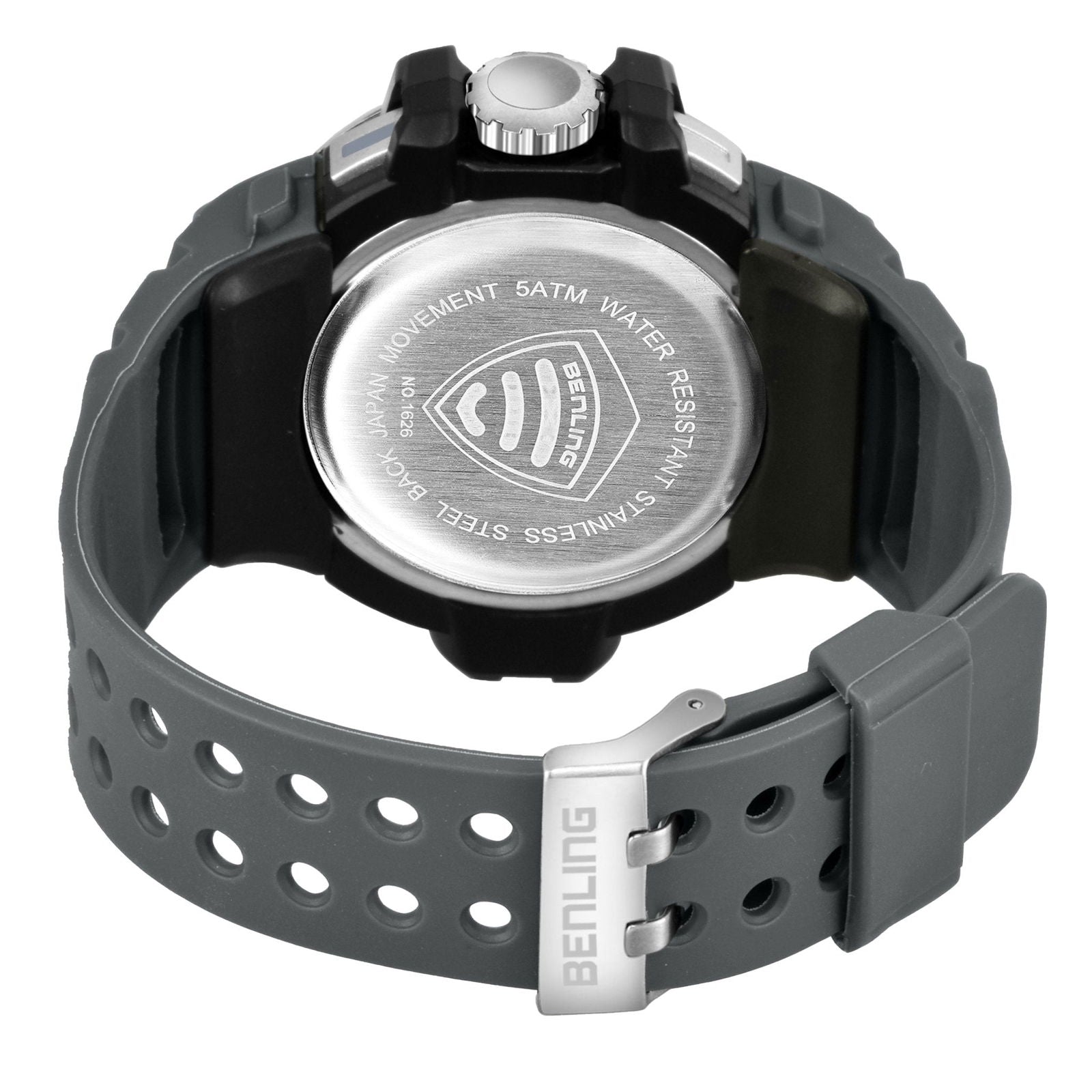 All Day Wearable Digital Watch for men with Stopwatch | Calendar | Alarm | 6057