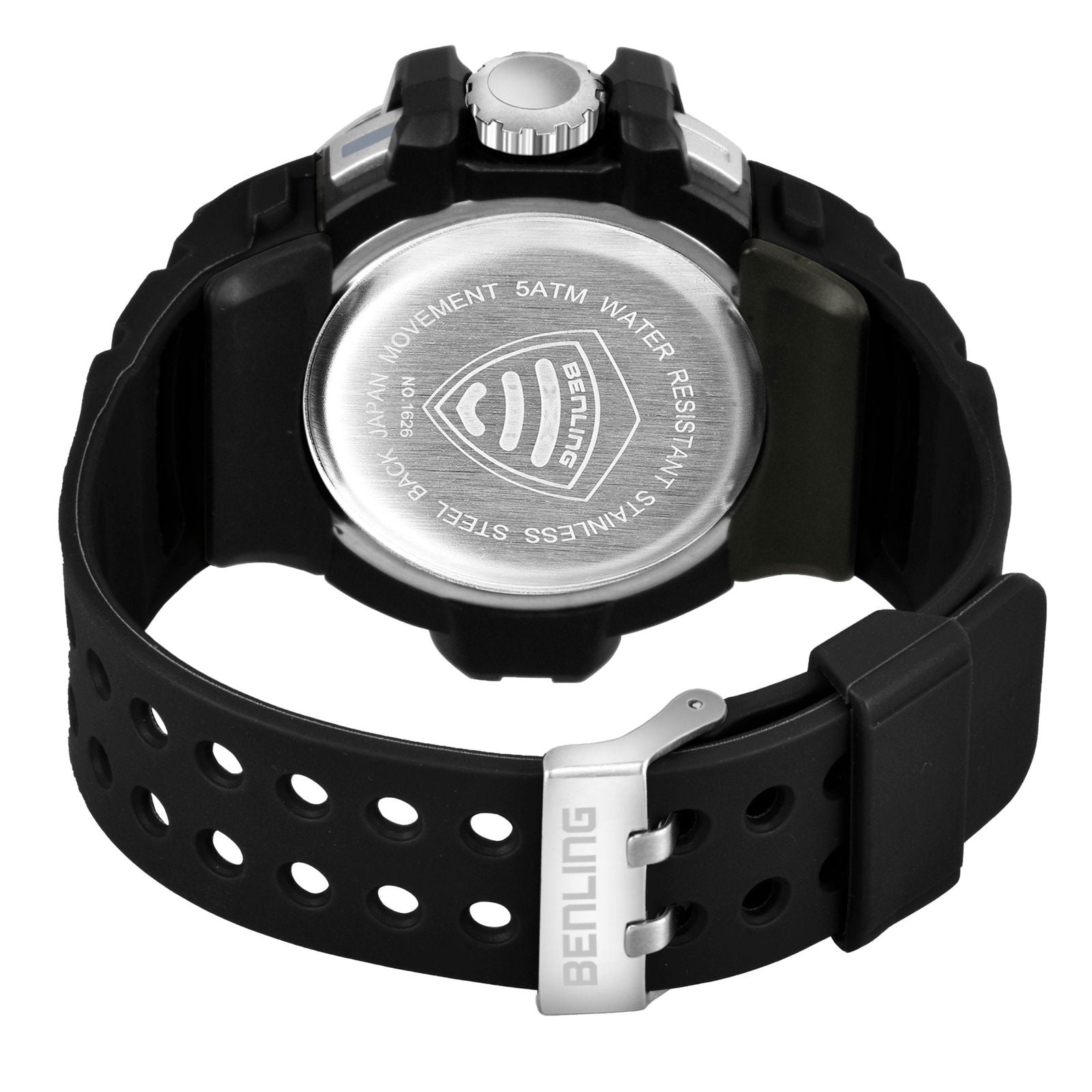All Day Wearable Digital Watch for men with Stopwatch | Calendar | Alarm | 6057