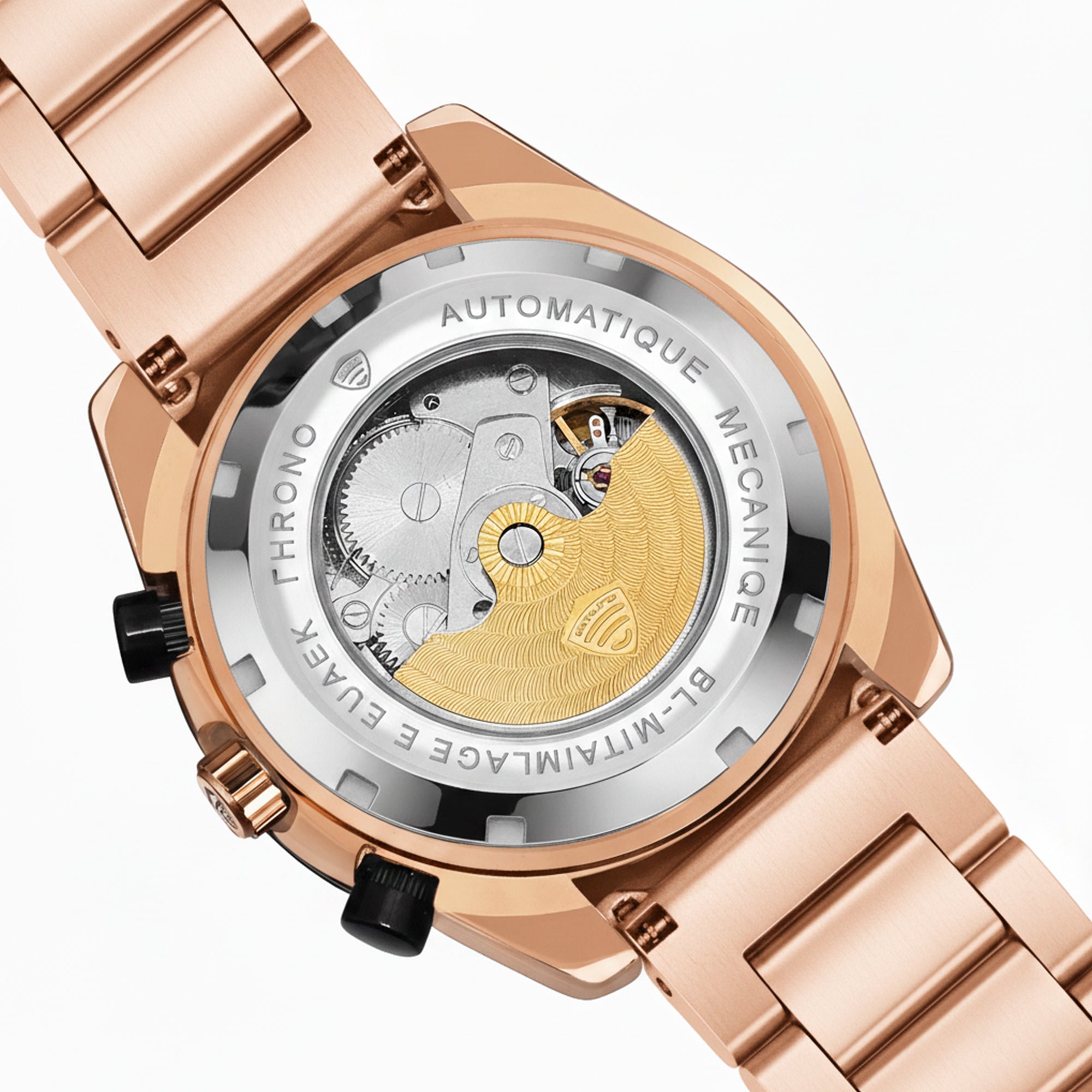 Benling Legacy Chrono Automatic Watch for Men Analog Watch - For Men |with Stainless Steel Chain – A Masterpiece of Mechanical Precision