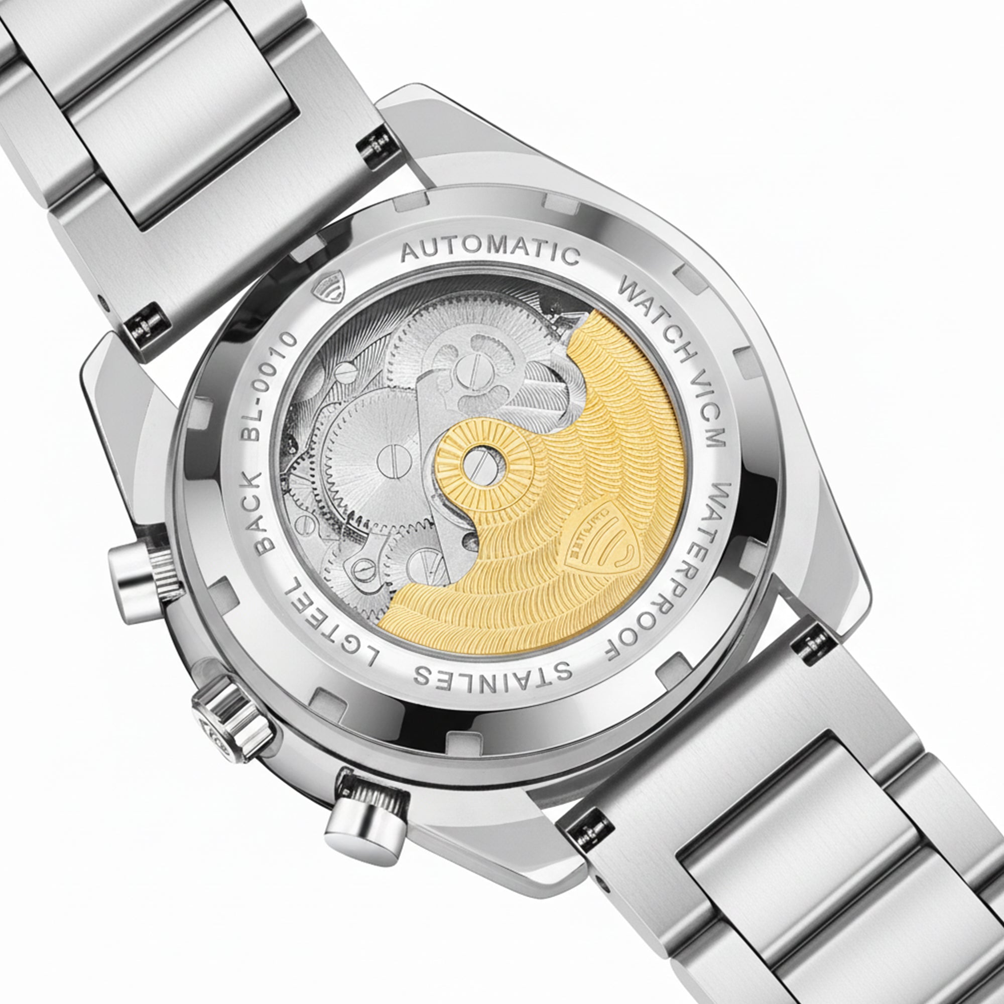 Benling Legacy Chrono Automatic Watch for Men Analog Watch - For Men |with Stainless Steel Chain – A Masterpiece of Mechanical Precision