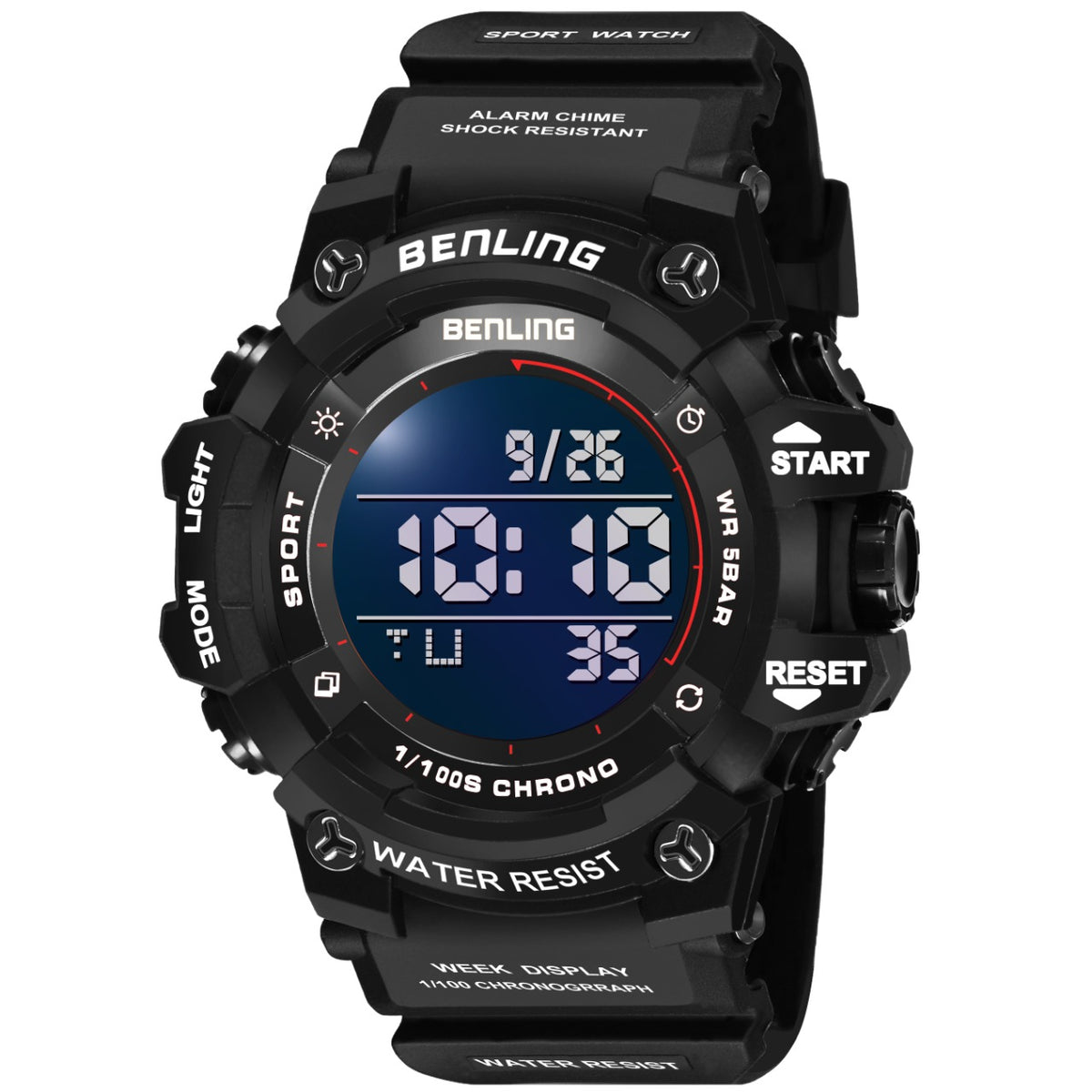 Multifunctional Digital Watch with Stopwatch | Calender | Alarm | Sports – Formal Casual Wear- 6063 My Store