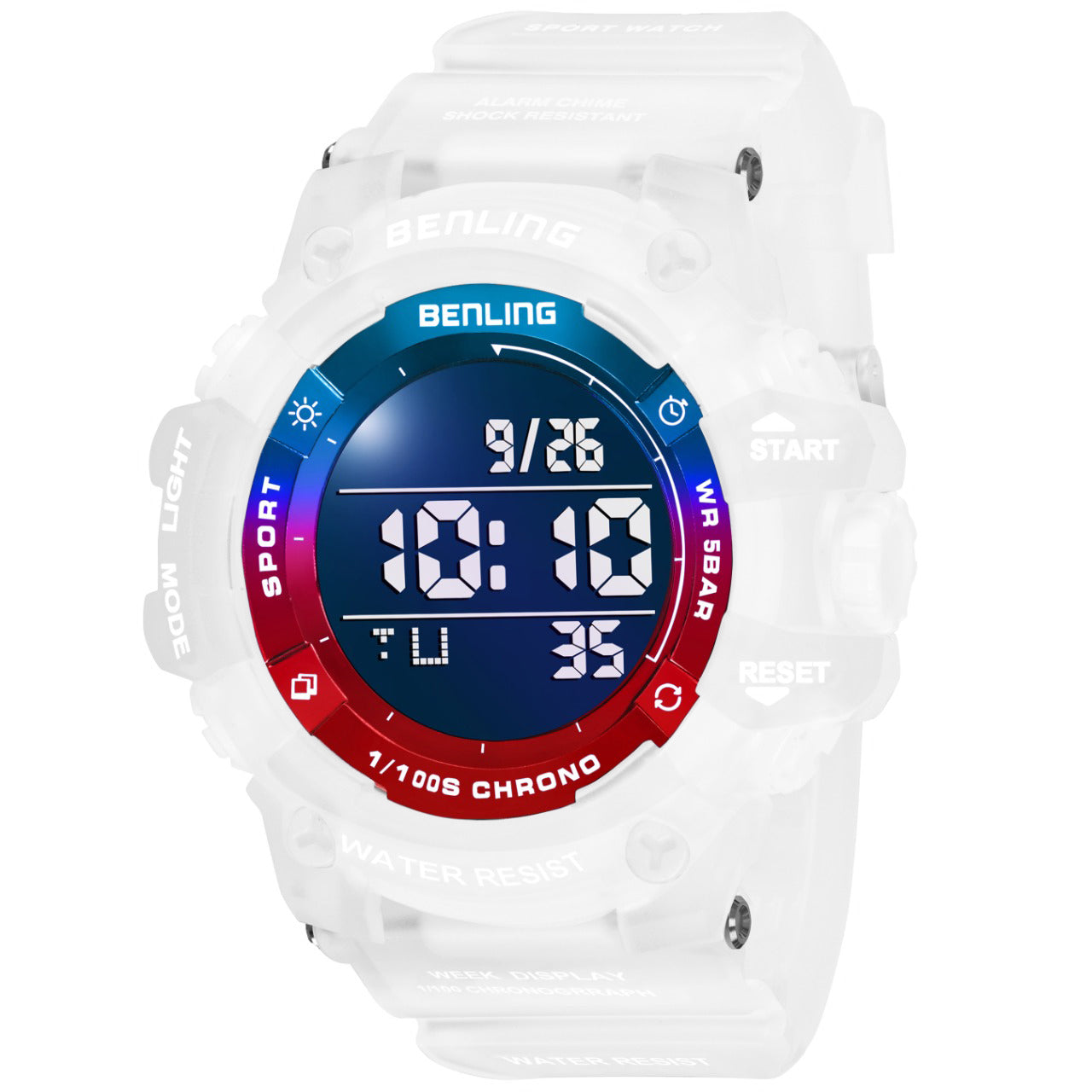 Multifunctional Digital Watch with Stopwatch | Calender | Alarm | Sports – Formal Casual Wear- 6063