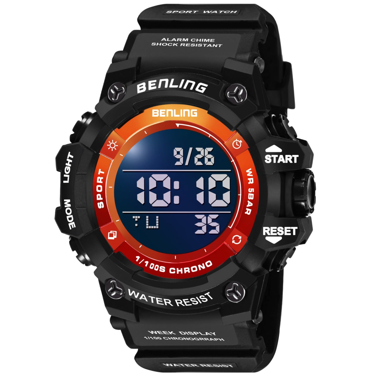 Multifunctional Digital Watch with Stopwatch | Calender | Alarm | Sports – Formal Casual Wear- 6063