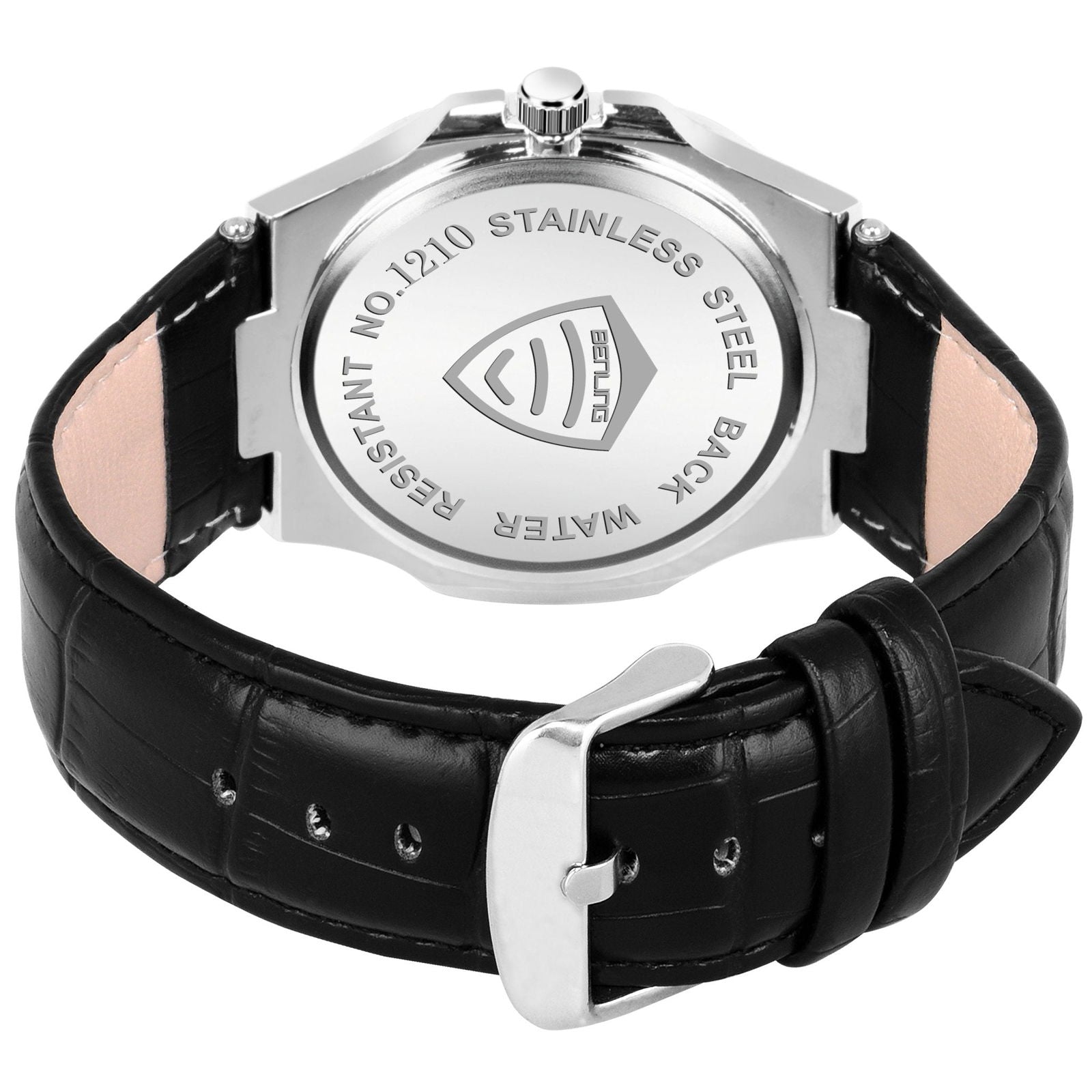 BENLING Analog Square Diamond Studded Unisex Watch.