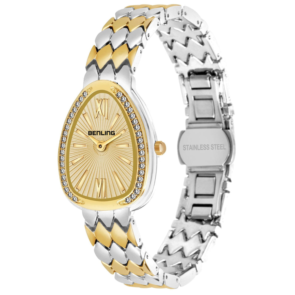 BENLING BL-1032 Allurer Analog Watch with Ion Plating for Women - Benling