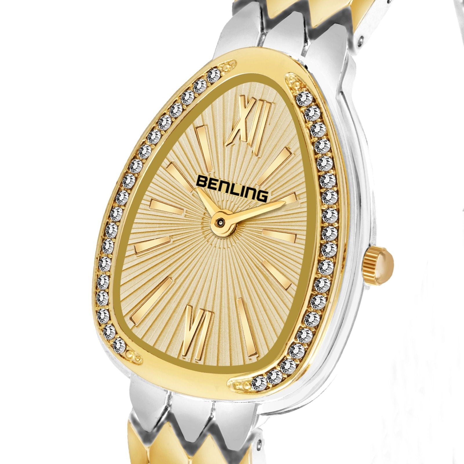 BENLING BL-1032 Allurer Analog Watch with Ion Plating for Women