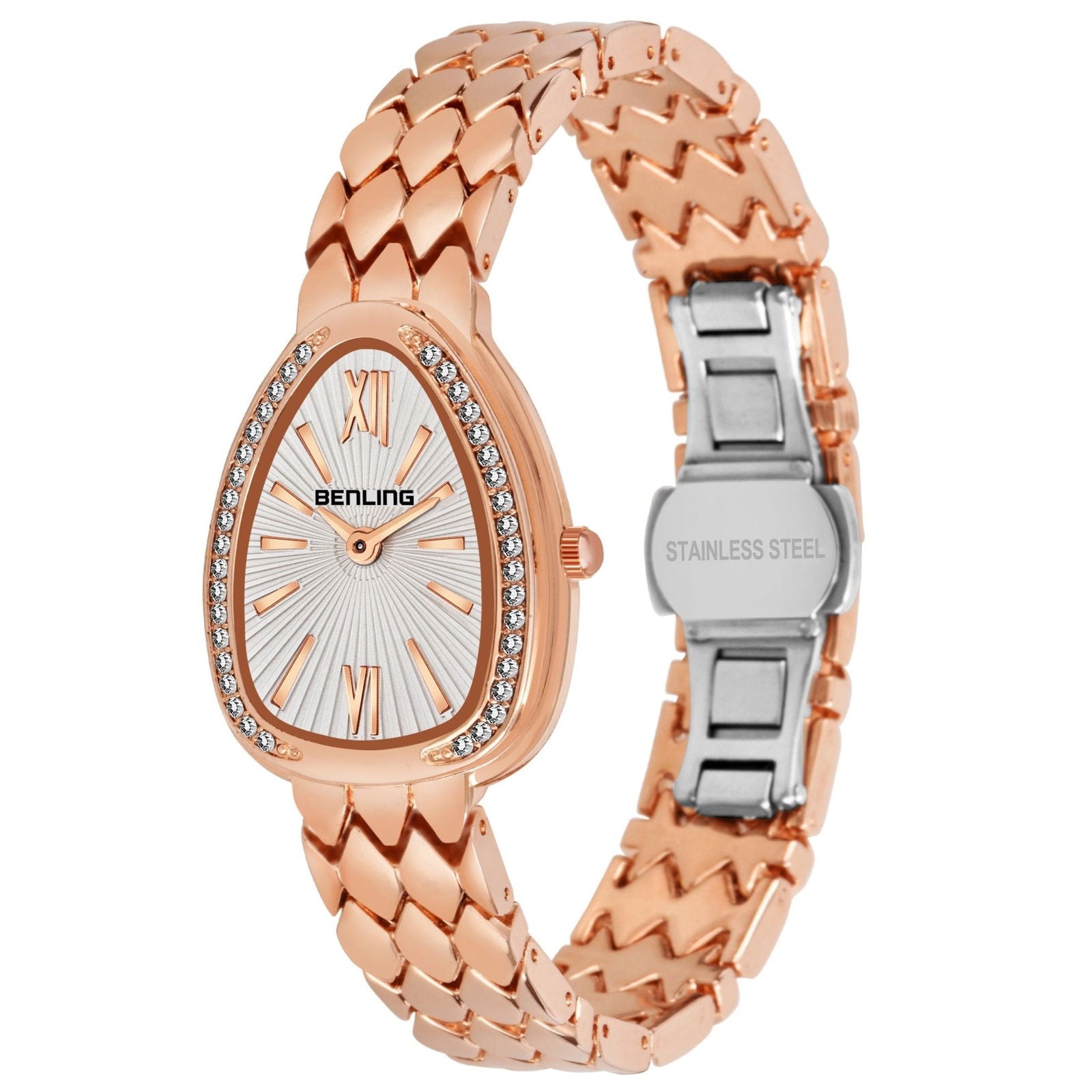 BENLING BL-1032 Allurer Analog Watch with Ion Plating for Women