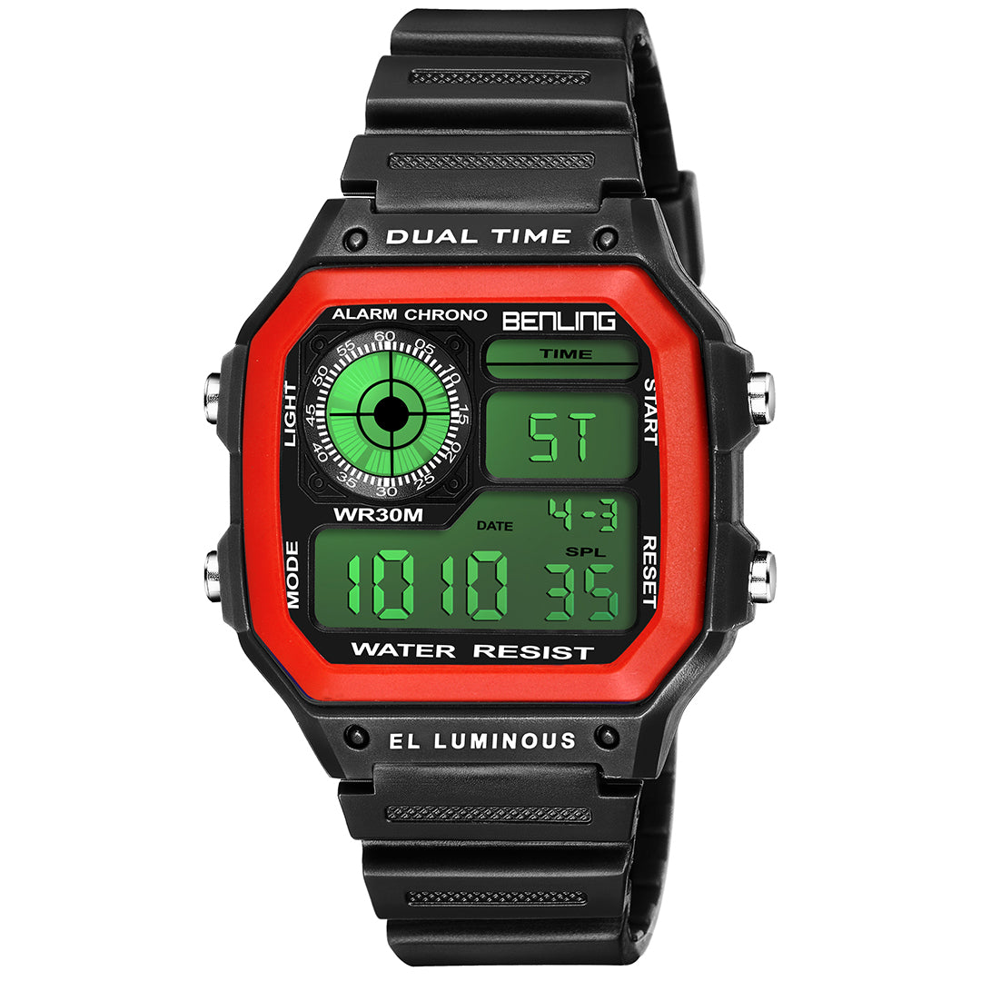 Benling Classic Era BL-1002 Digital Watch for Men - Multifunctional Watch