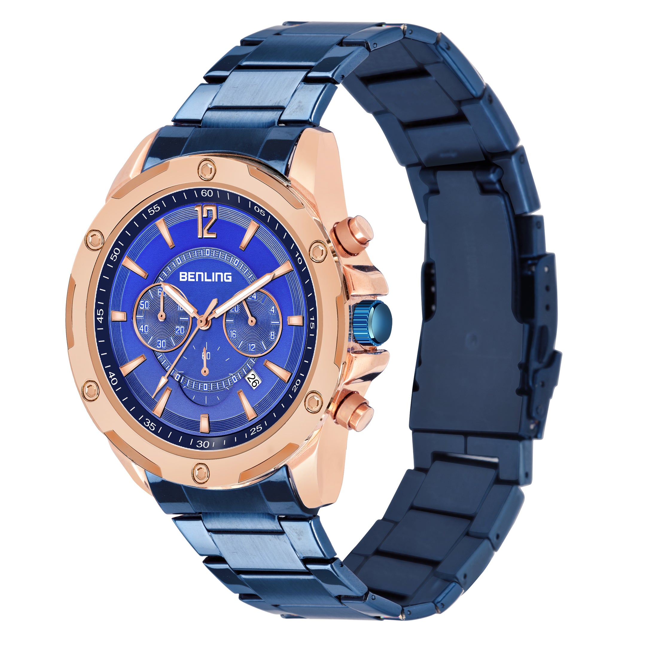 Benling Velocity ChronoMaster Watch - Multifunctional