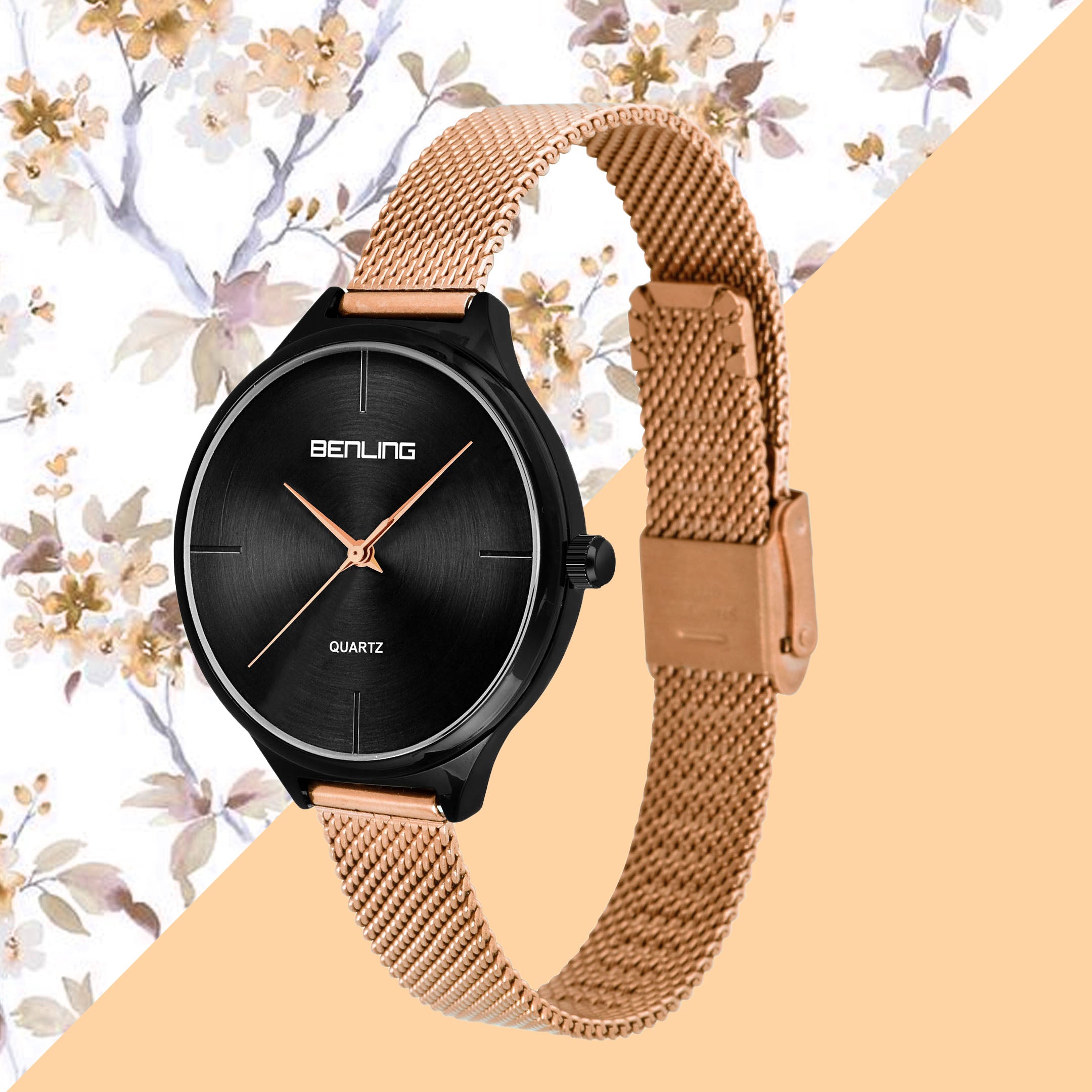 Benling BL-1017 Milanese Series Watch for Women