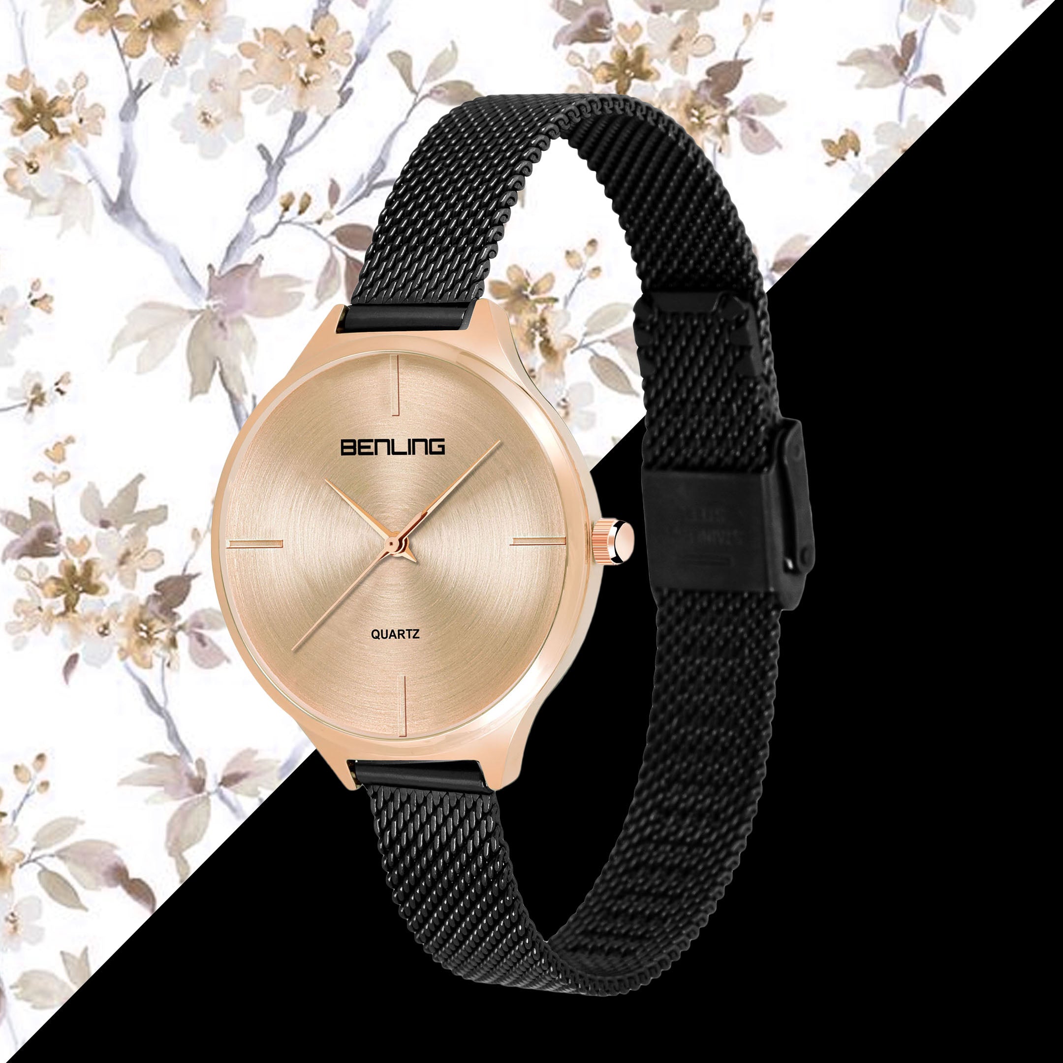 Benling BL-1017 Milanese Series Watch for Women