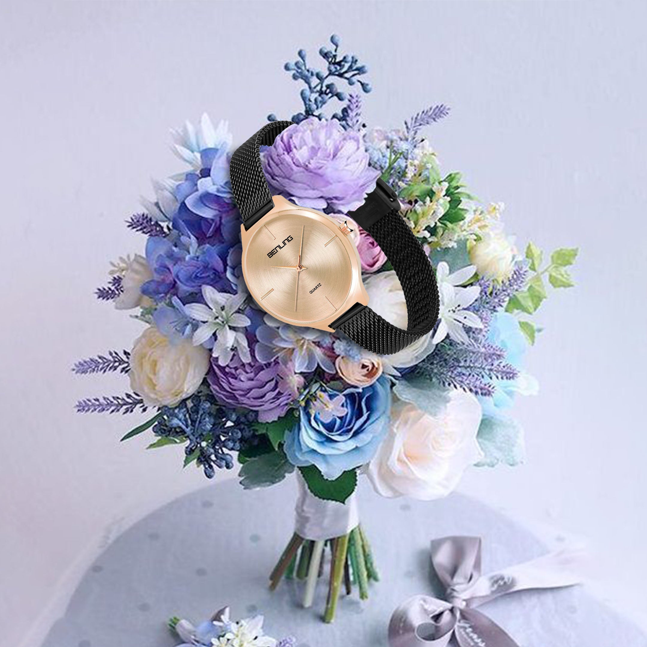 Benling BL-1017 Milanese Series Watch for Women