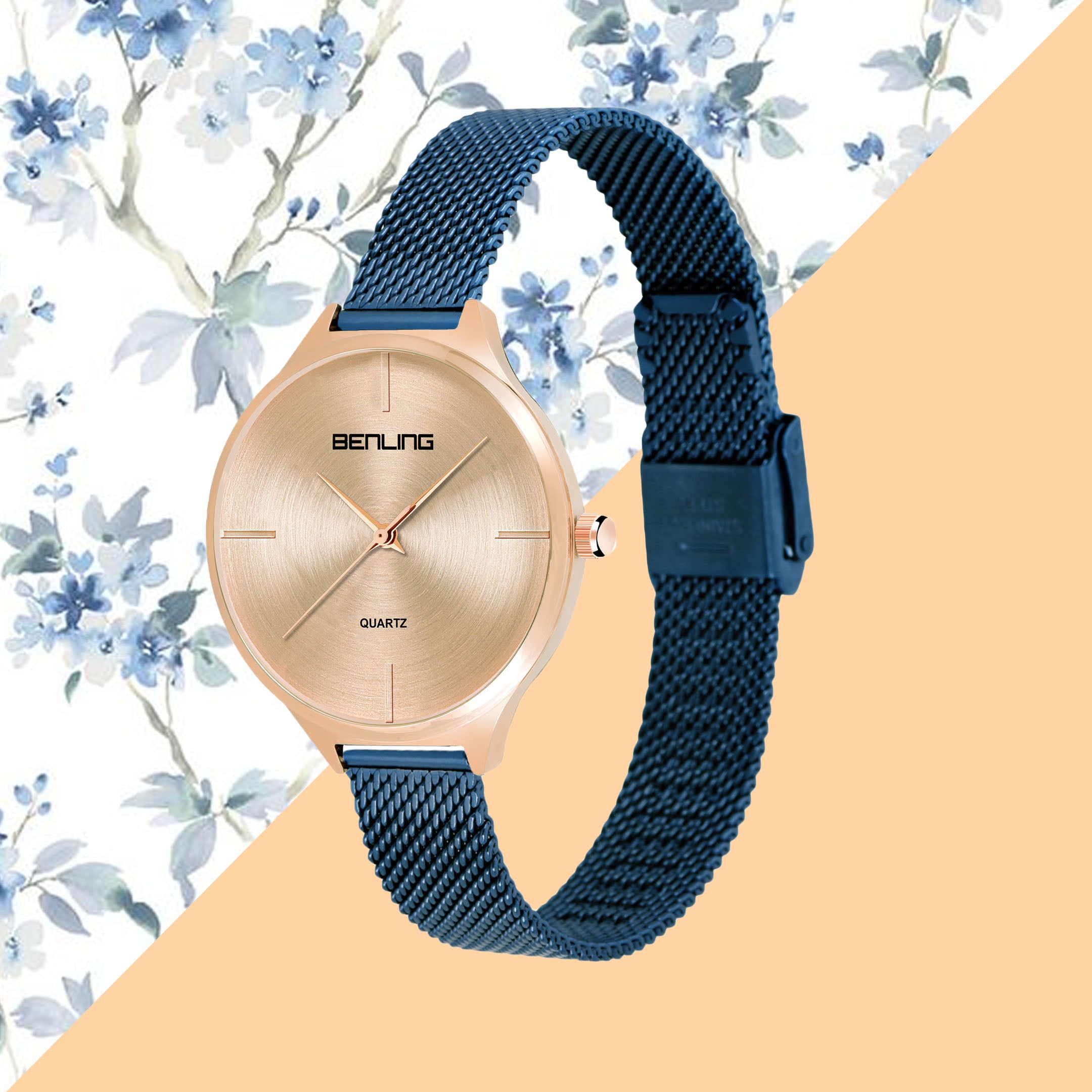 Benling BL-1017 Milanese Series Watch for Women