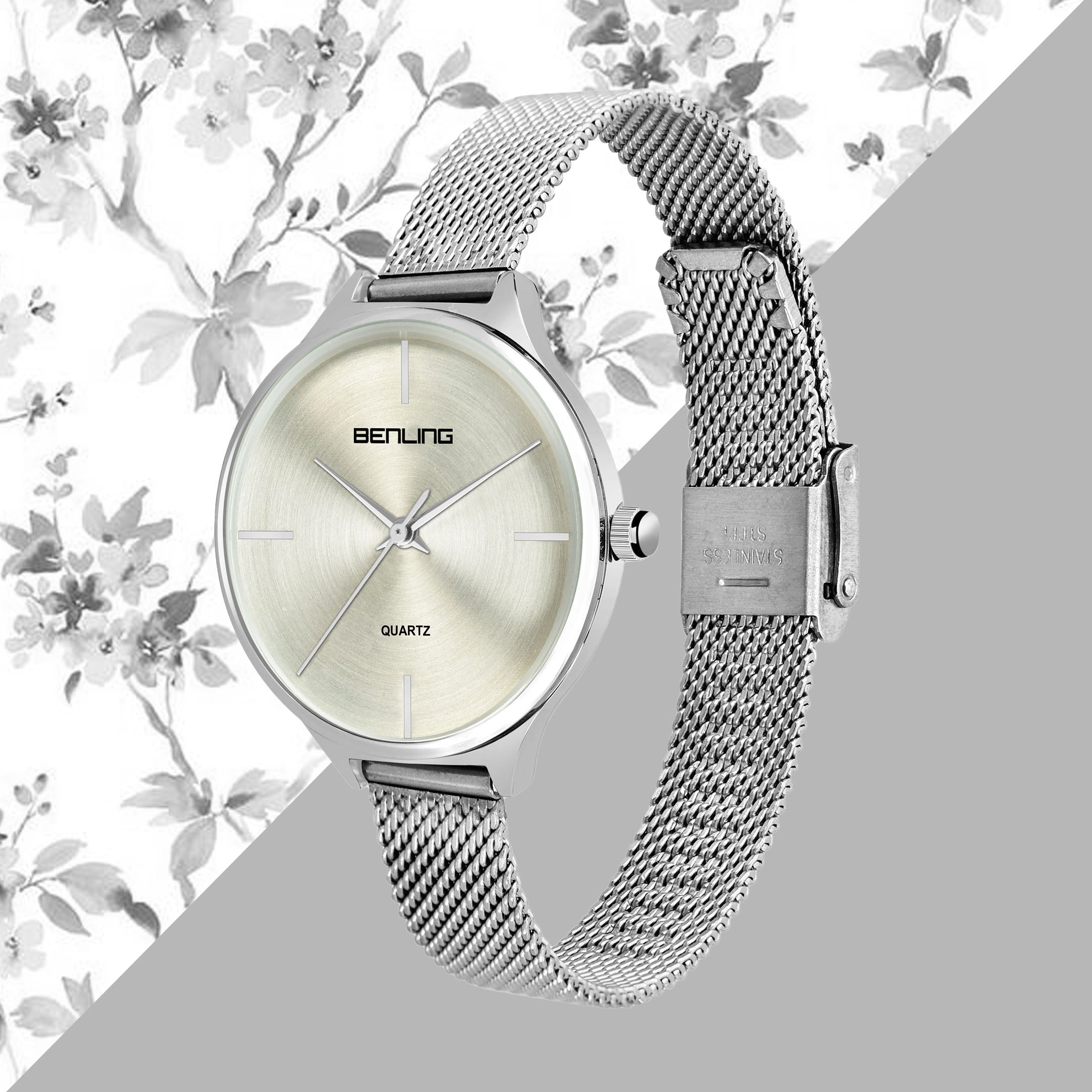 Benling BL-1017 Milanese Series Watch for Women