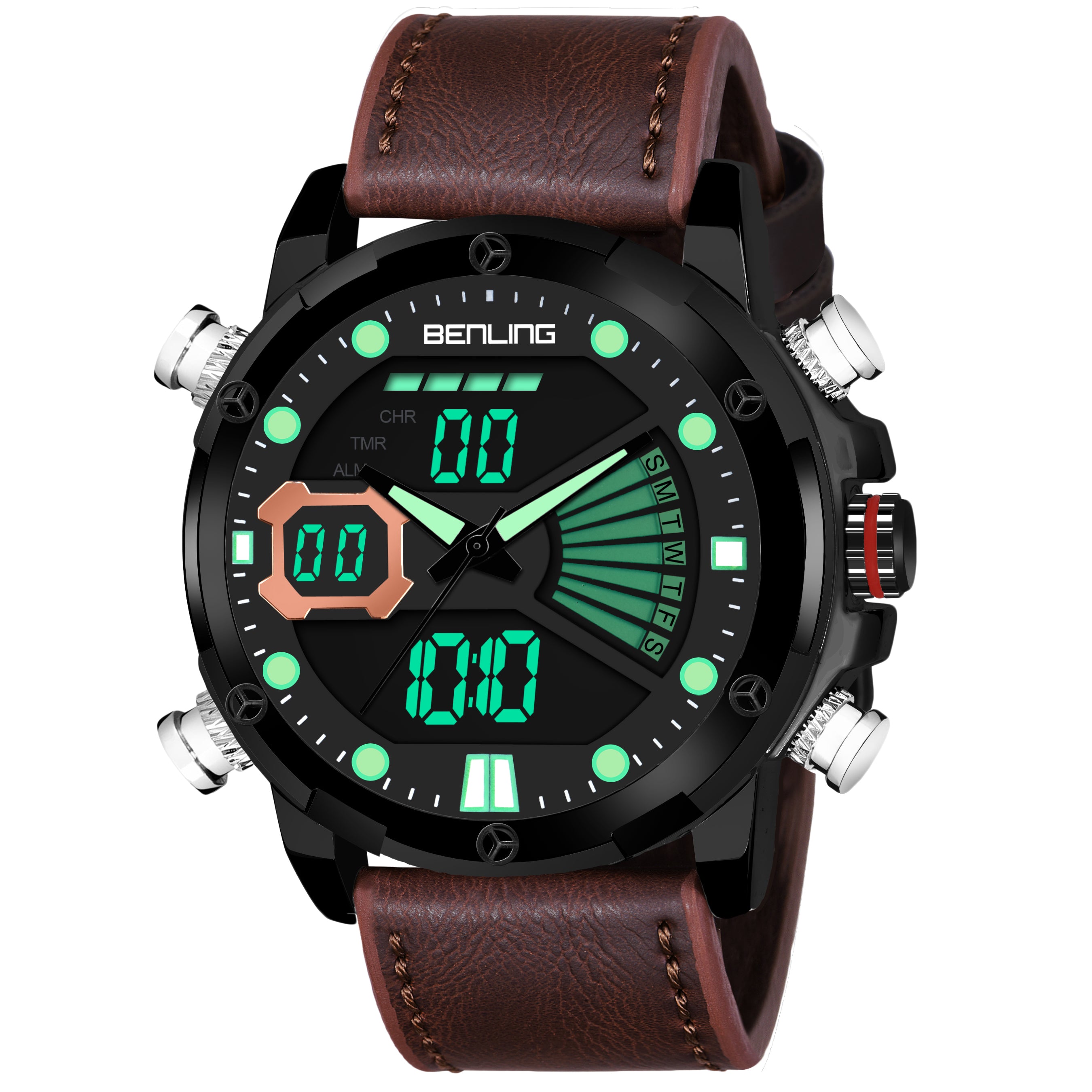 Benling Speedster Ana Digital Watch