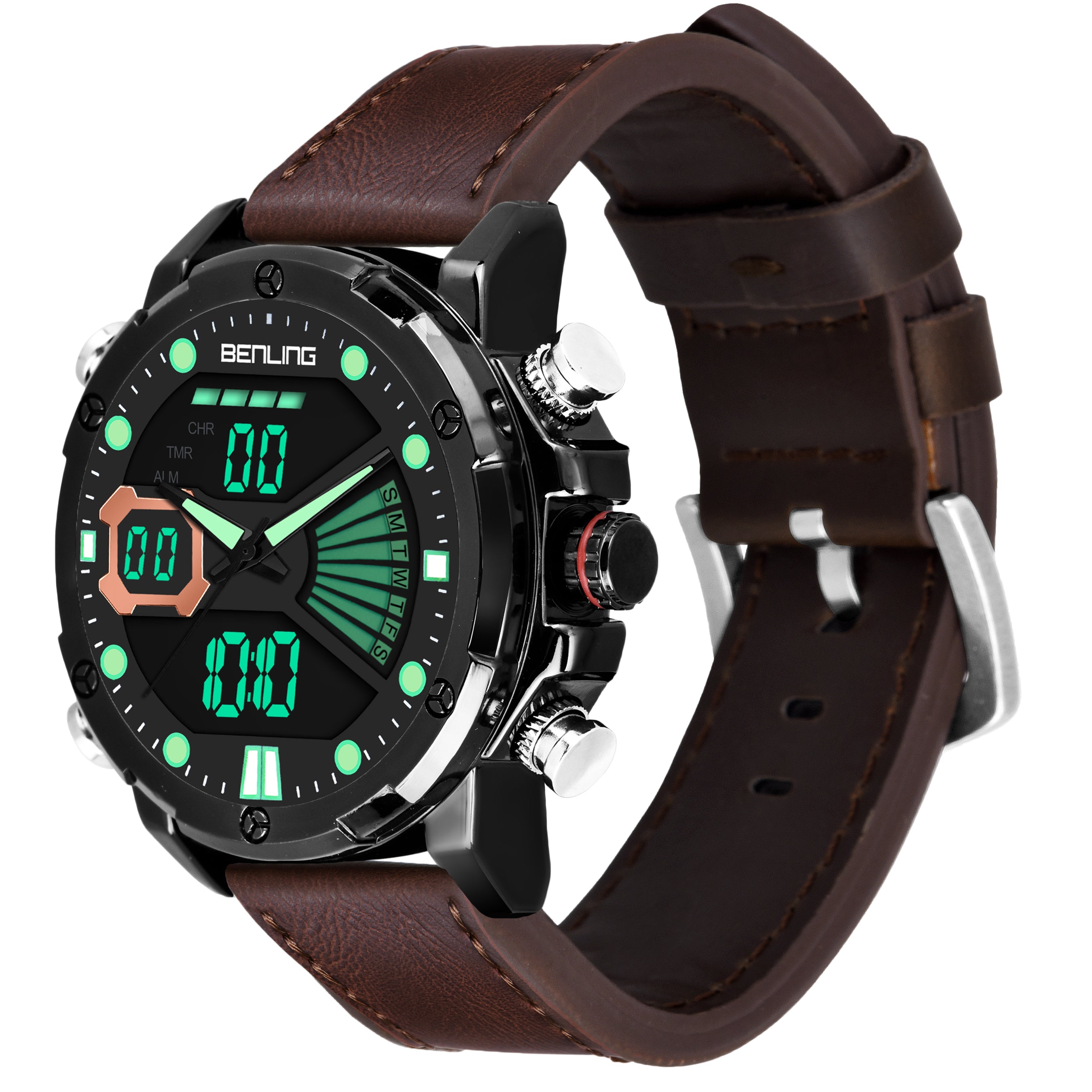 Benling Speedster Ana Digital Watch