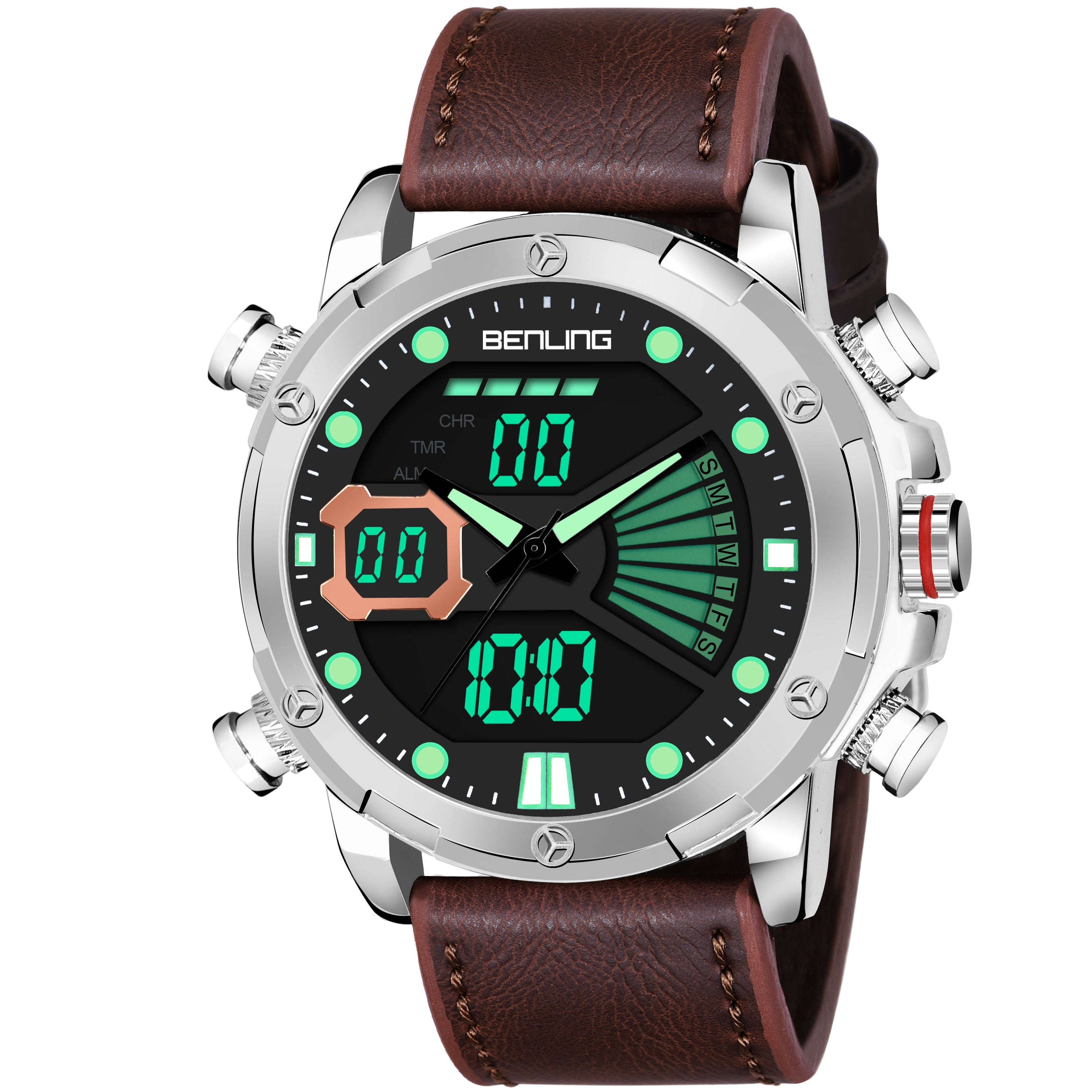 Benling Speedster Ana Digital Watch