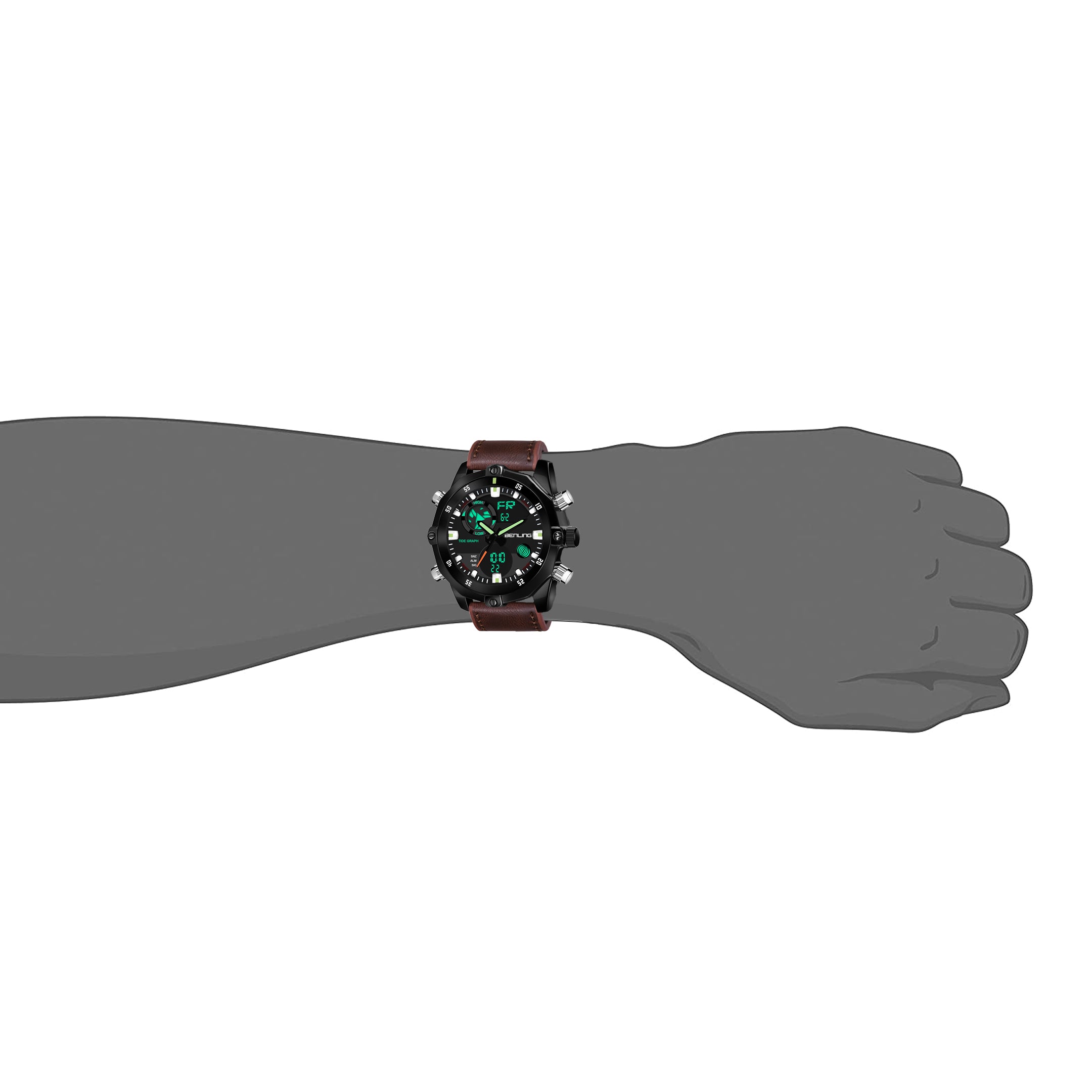 BL1021 Benling Speedster Ana Digital Watch